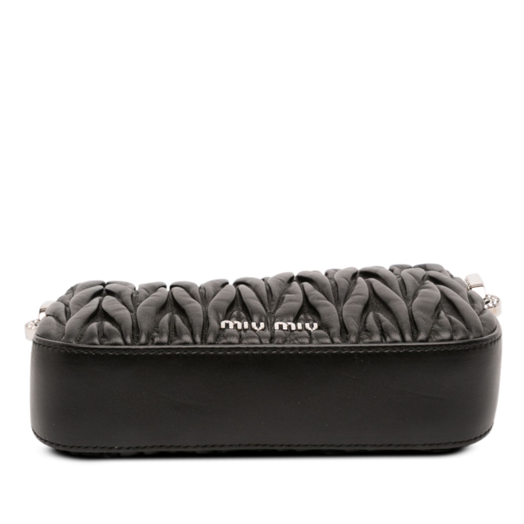 Miu Miu Miu Miu Nappa Matelasse Sassy Shoulder Bag Size ONE SIZE - 3 Thumbnail