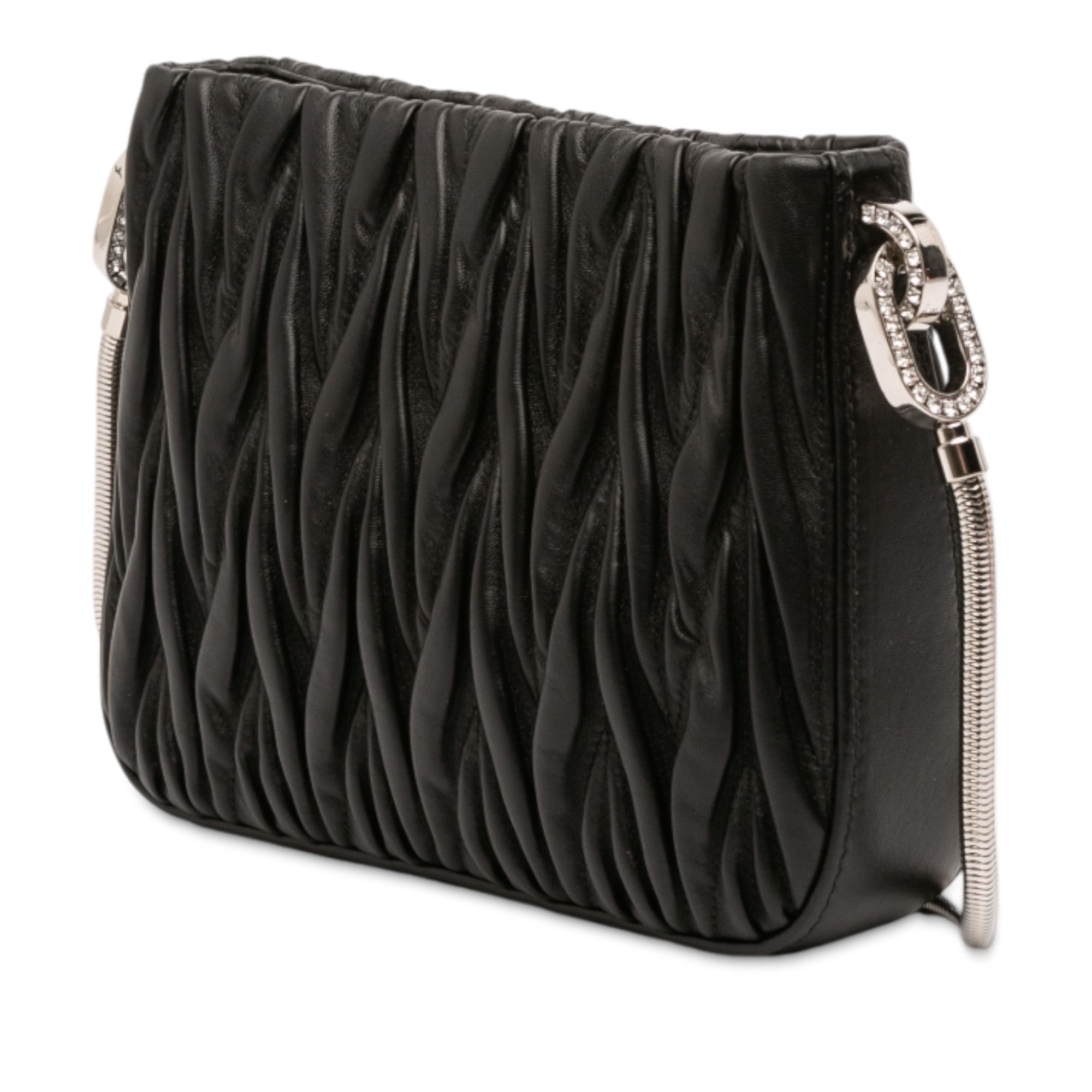 Miu Miu Miu Miu Nappa Matelasse Sassy Shoulder Bag Size ONE SIZE - 2 Thumbnail