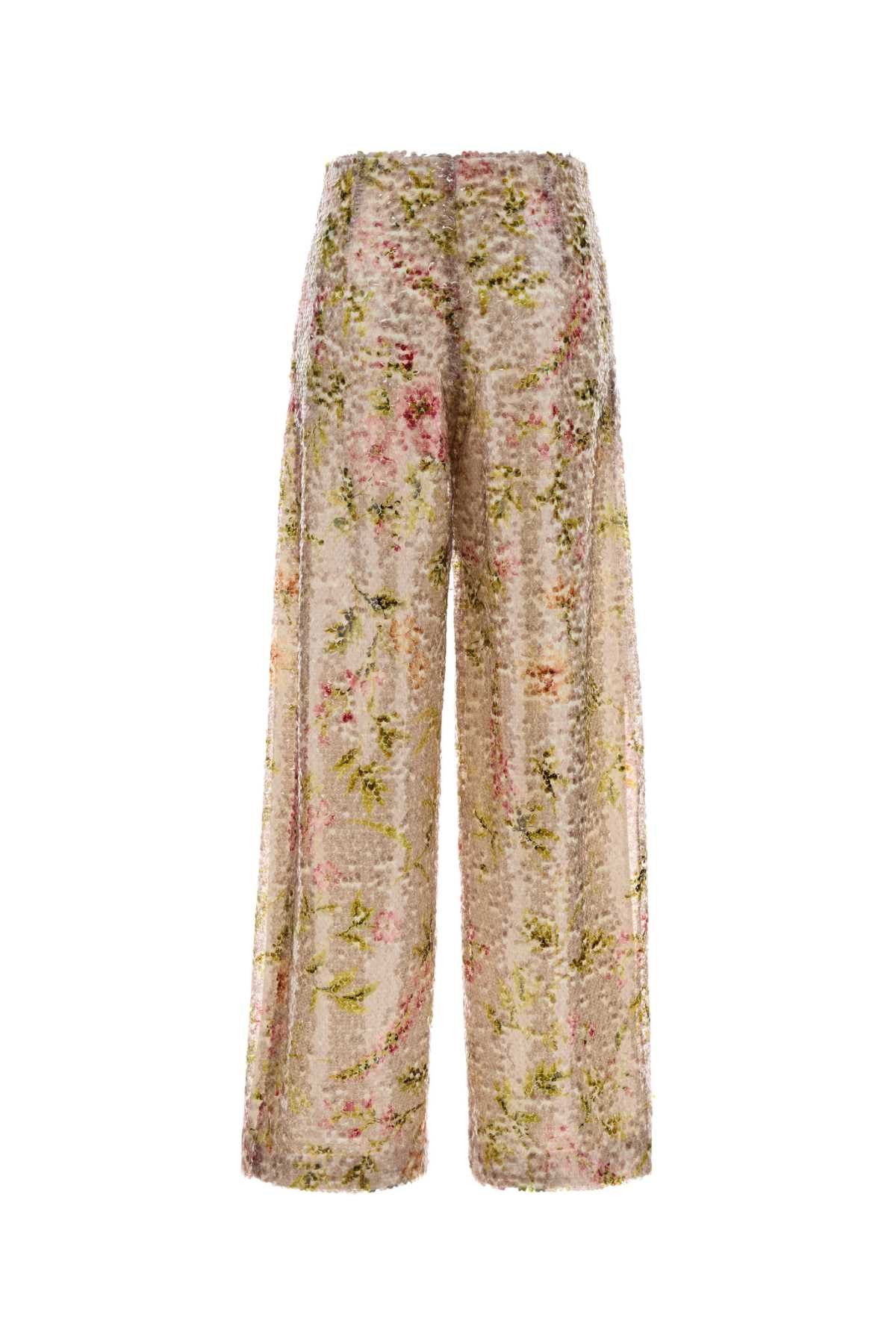 Alberta Ferretti Multicolor Sequins Pant Size 27" / US 4 / IT 40 - 2 Thumbnail