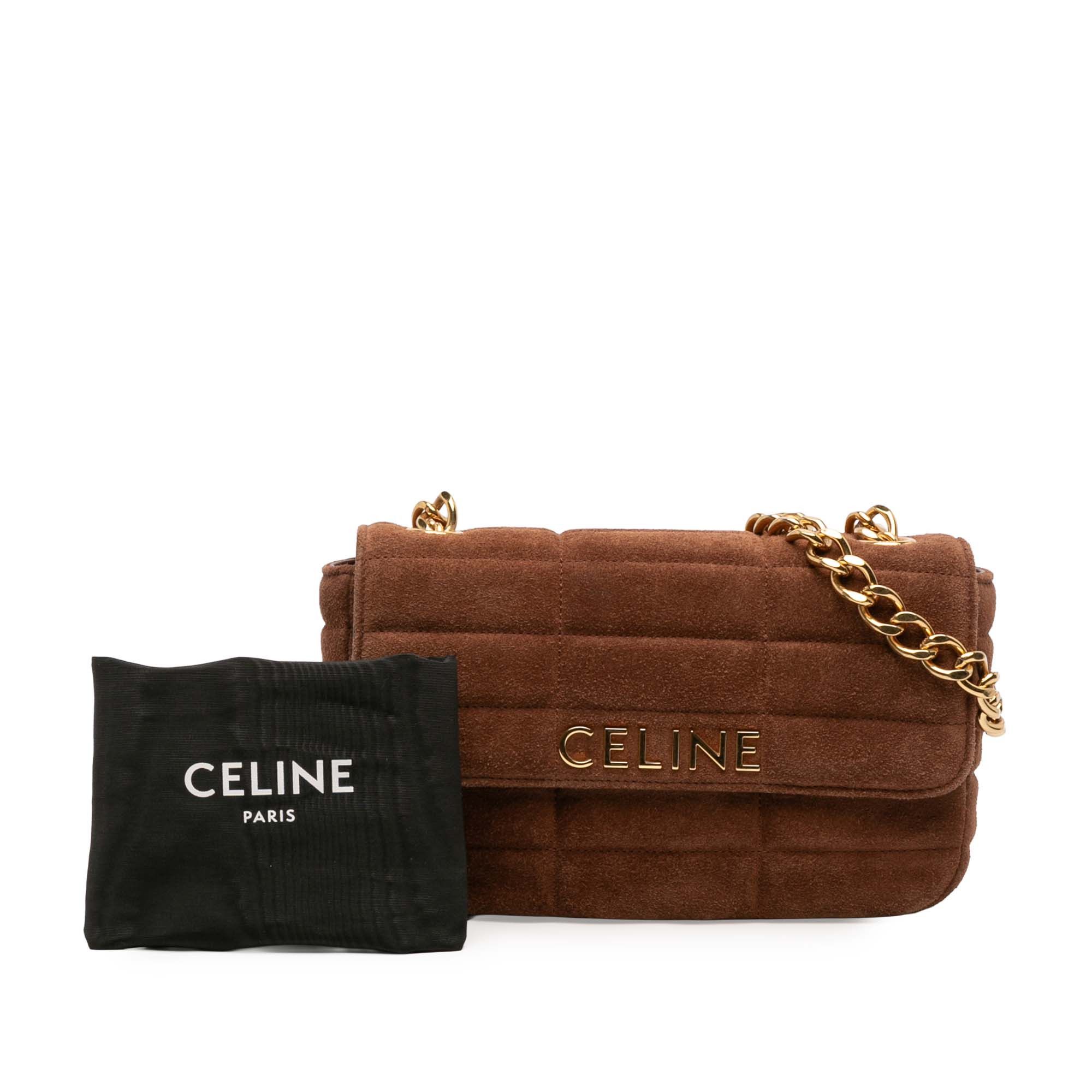 Celine Celine Suede Monochrome Shoulder Bag Size ONE SIZE - 12 Thumbnail