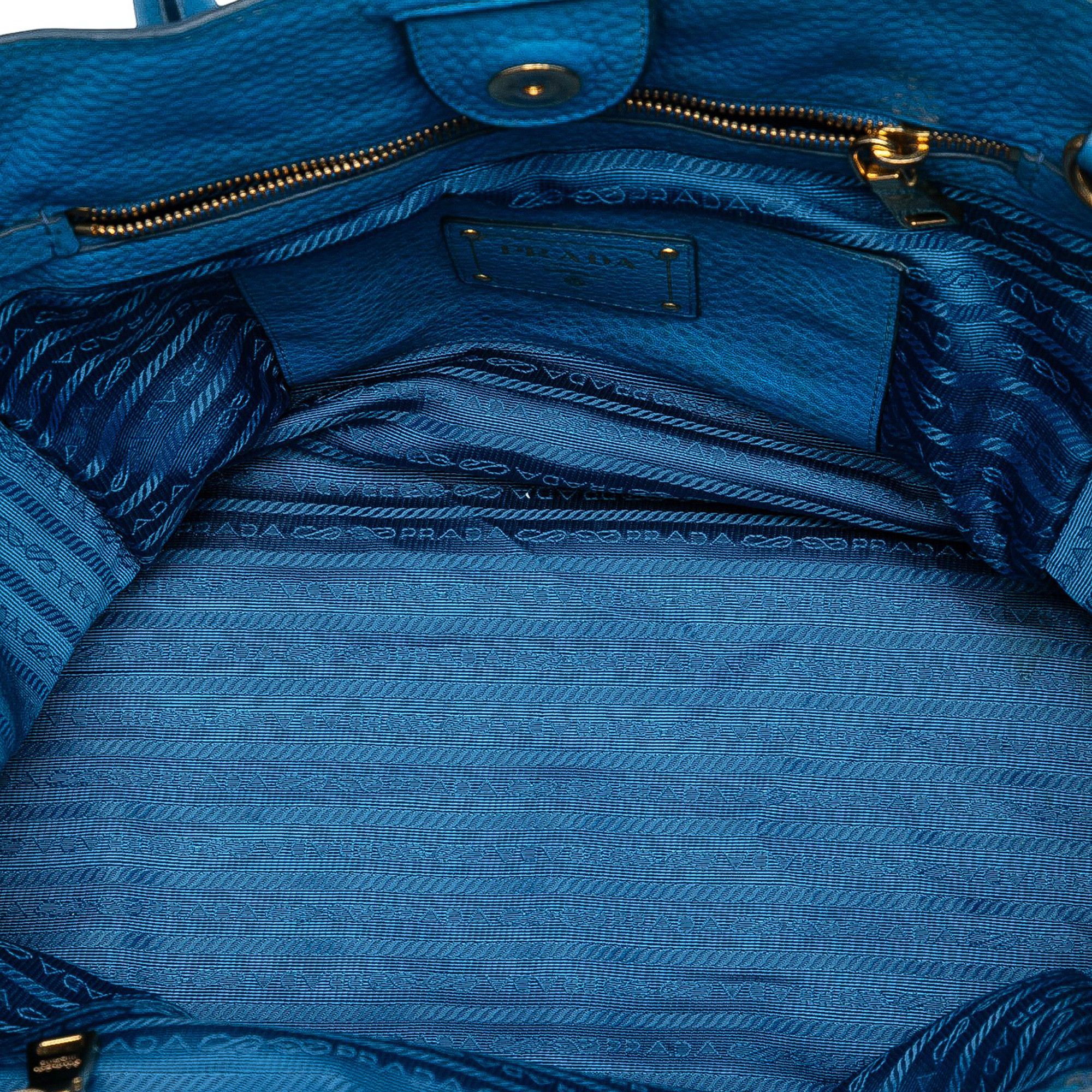 Prada Prada Vitello Daino Open Convertible Tote Size ONE SIZE - 4 Thumbnail