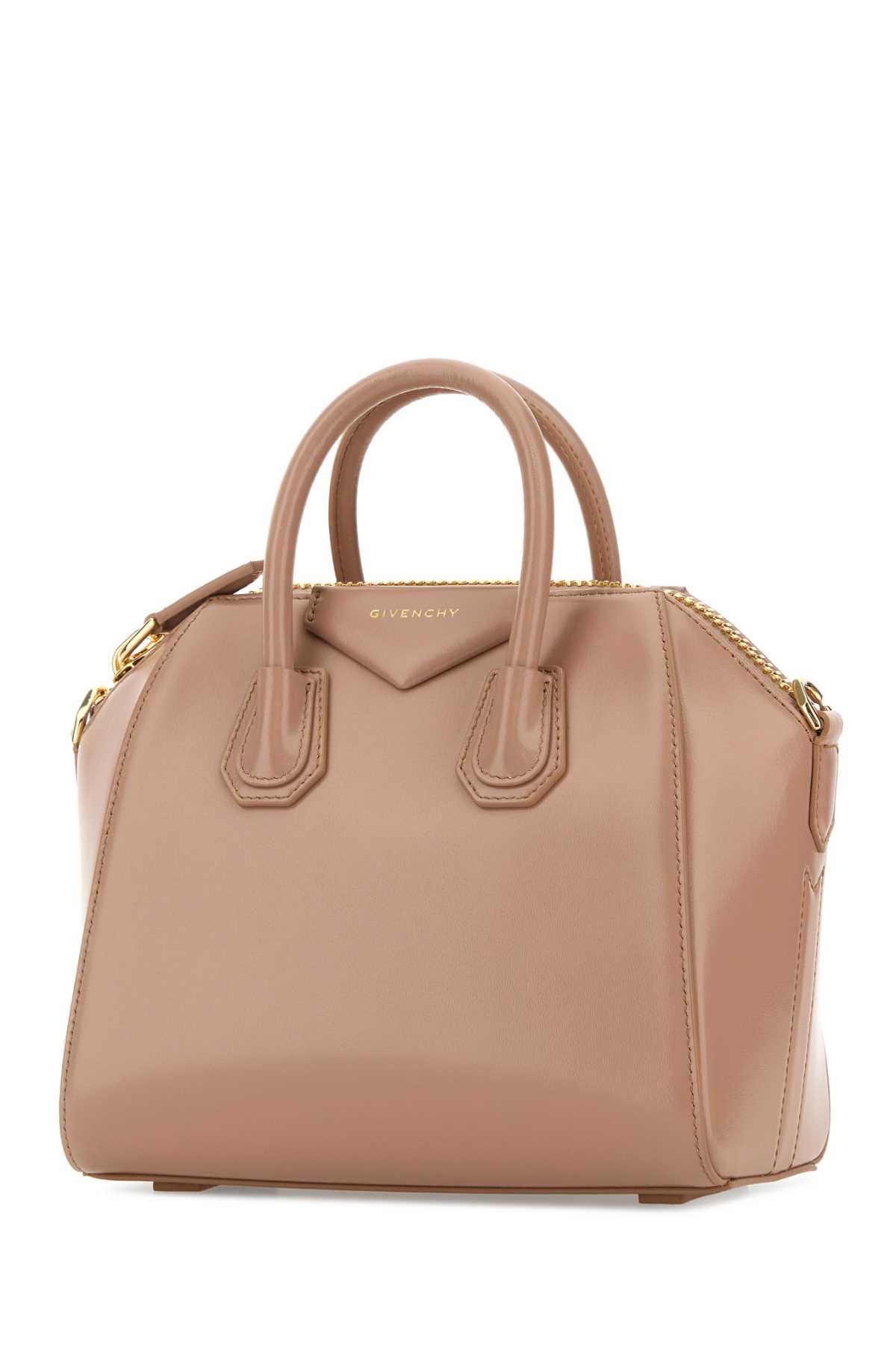 Givenchy Powder Pink Leather Mini Antigona Handbag Size ONE SIZE - 2 Thumbnail