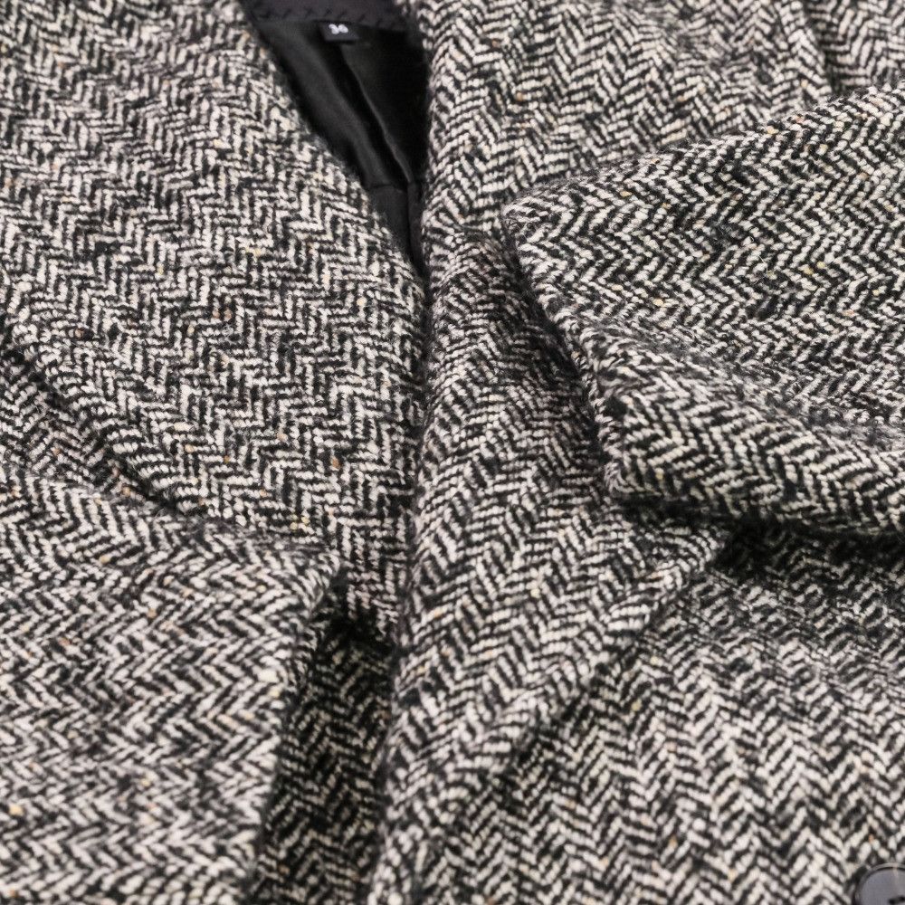 Other Other Blamink Herringbone Tweed Double-breasted Coat Textile Outerwear 7925-299-0374 DUTY FREE for USA Size ONE SIZE - 7 Thumbnail