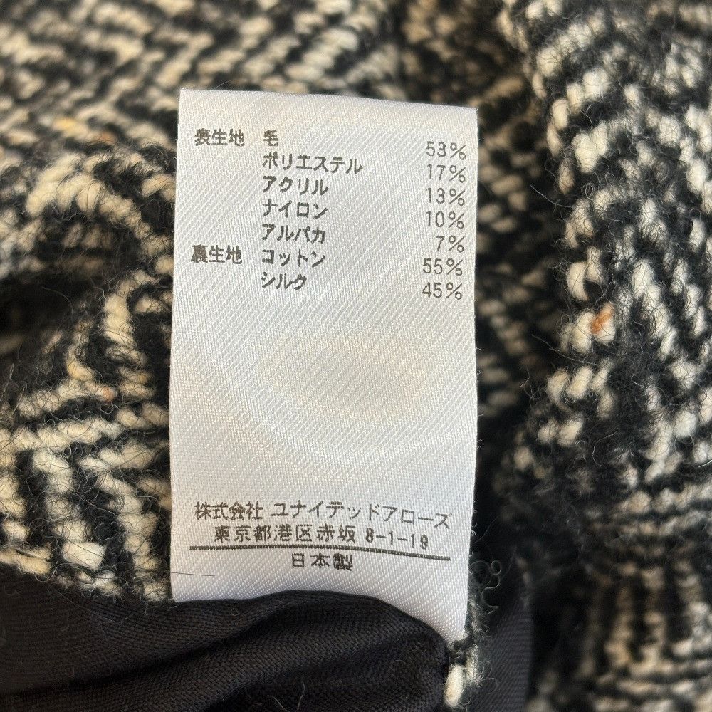 Other Other Blamink Herringbone Tweed Double-breasted Coat Textile Outerwear 7925-299-0374 DUTY FREE for USA Size ONE SIZE - 11 Thumbnail