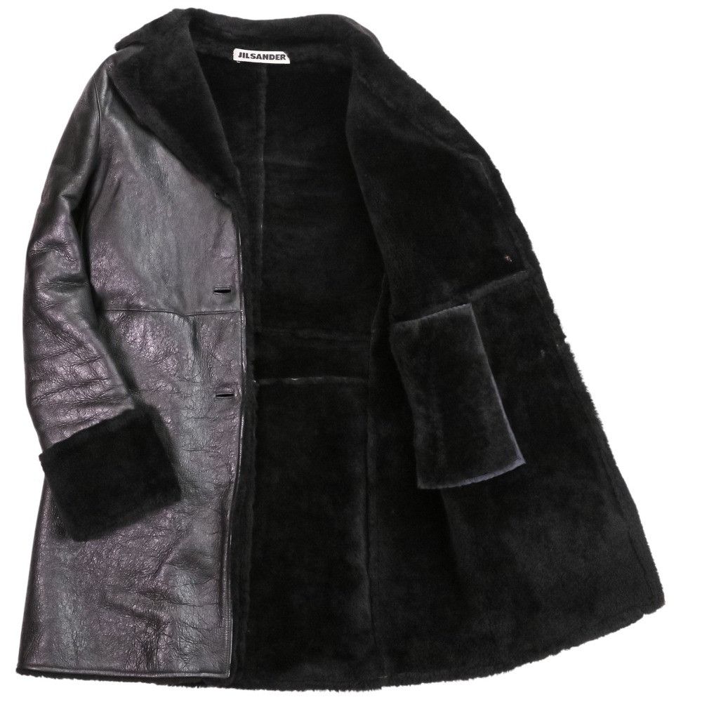 Jil Sander Jil Sander Jil Sander Shearling Long Coat Fur Outerwear DUTY FREE for USA Size ONE SIZE - 6 Thumbnail
