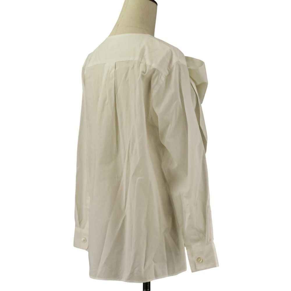 Margaret Howell Margaret Howell Margaret Howell Washed Cotton Tie Blouse Textile Tops DUTY FREE for USA Size ONE SIZE - 5 Thumbnail