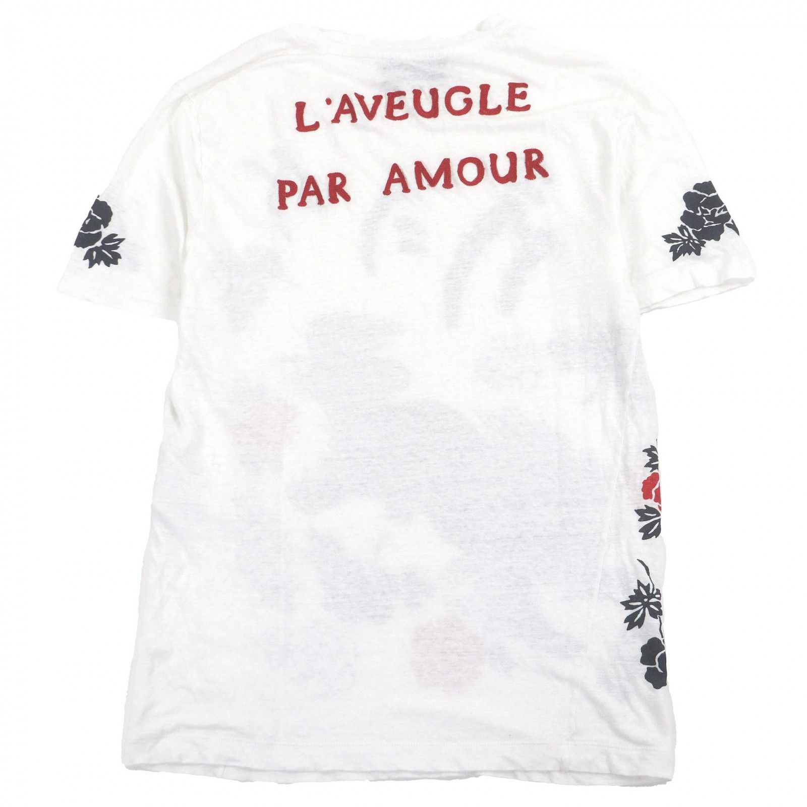 Gucci Gucci Gucci Shisa Japanese pattern Linen T-shirt Textile T-Shirts DUTY FREE for USA Size ONE SIZE - 3 Thumbnail