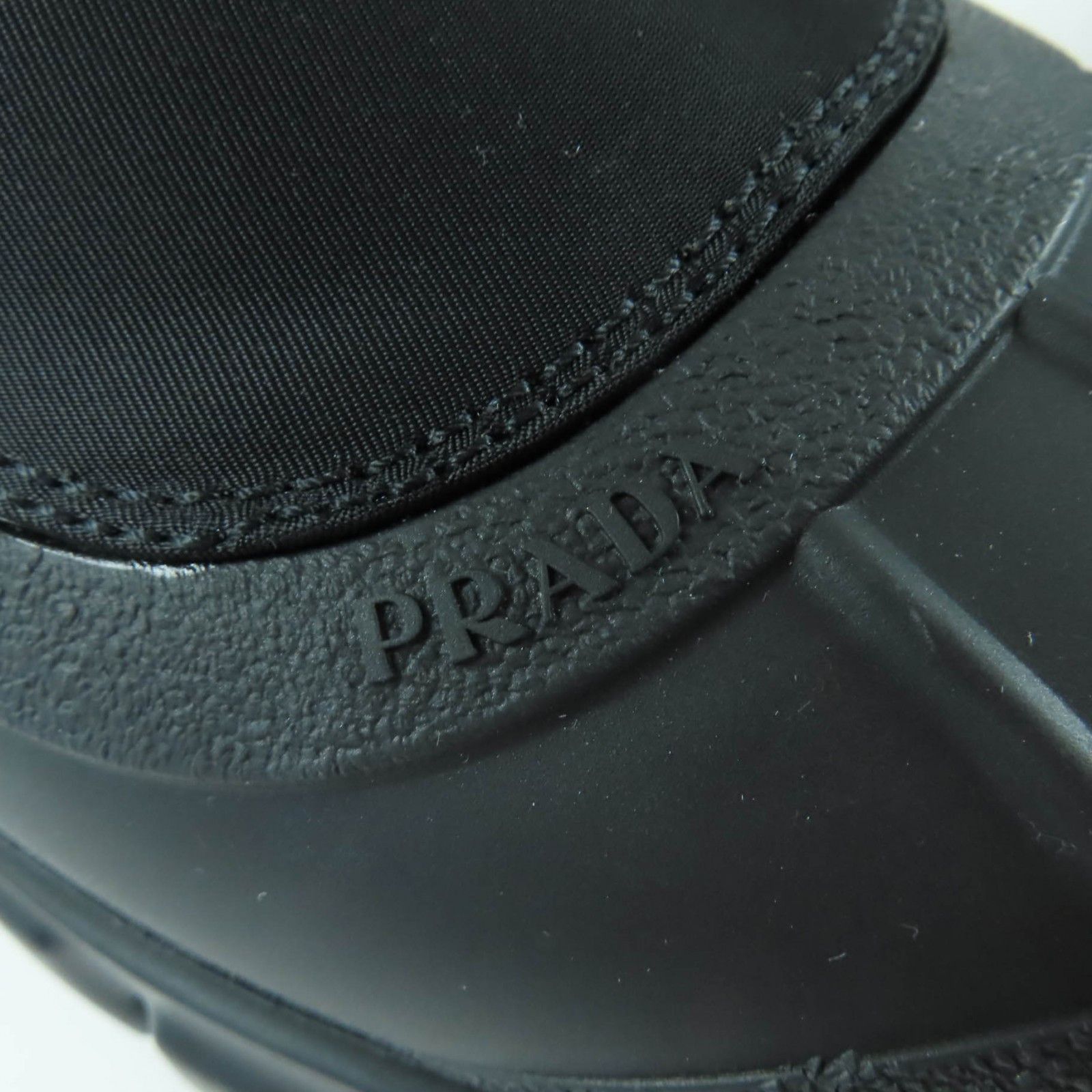 Prada Prada Prada Monolith Re-Nylon Triangle logo gabardine boots Textile Shoes 2UE029 DUTY FREE for USA Size ONE SIZE - 11 Thumbnail