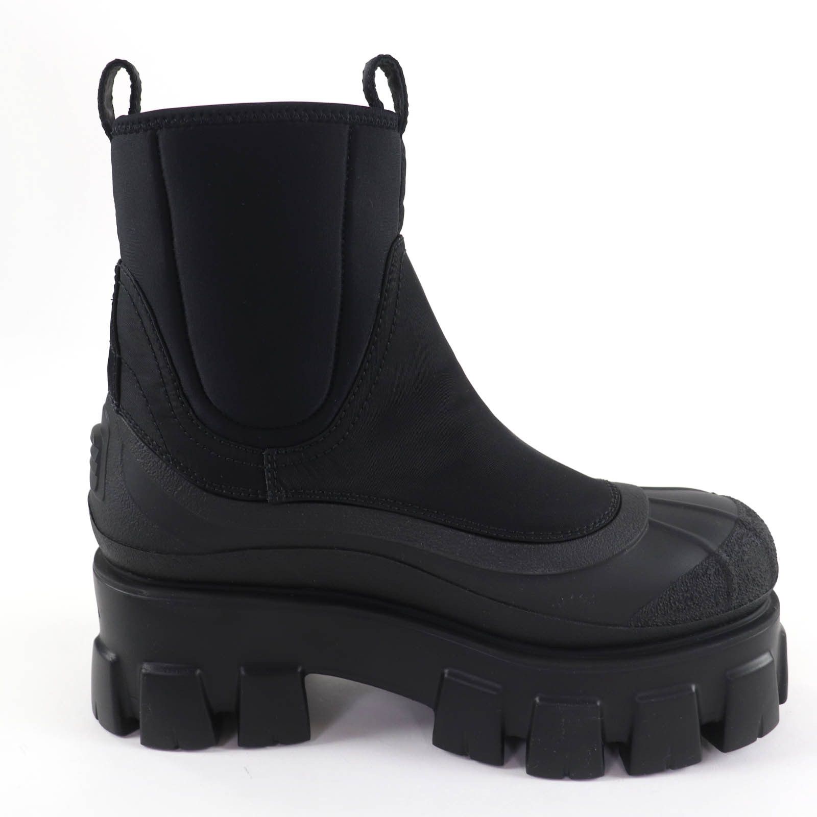 Prada Prada Prada Monolith Re-Nylon Triangle logo gabardine boots Textile Shoes 2UE029 DUTY FREE for USA Size ONE SIZE - 6 Thumbnail