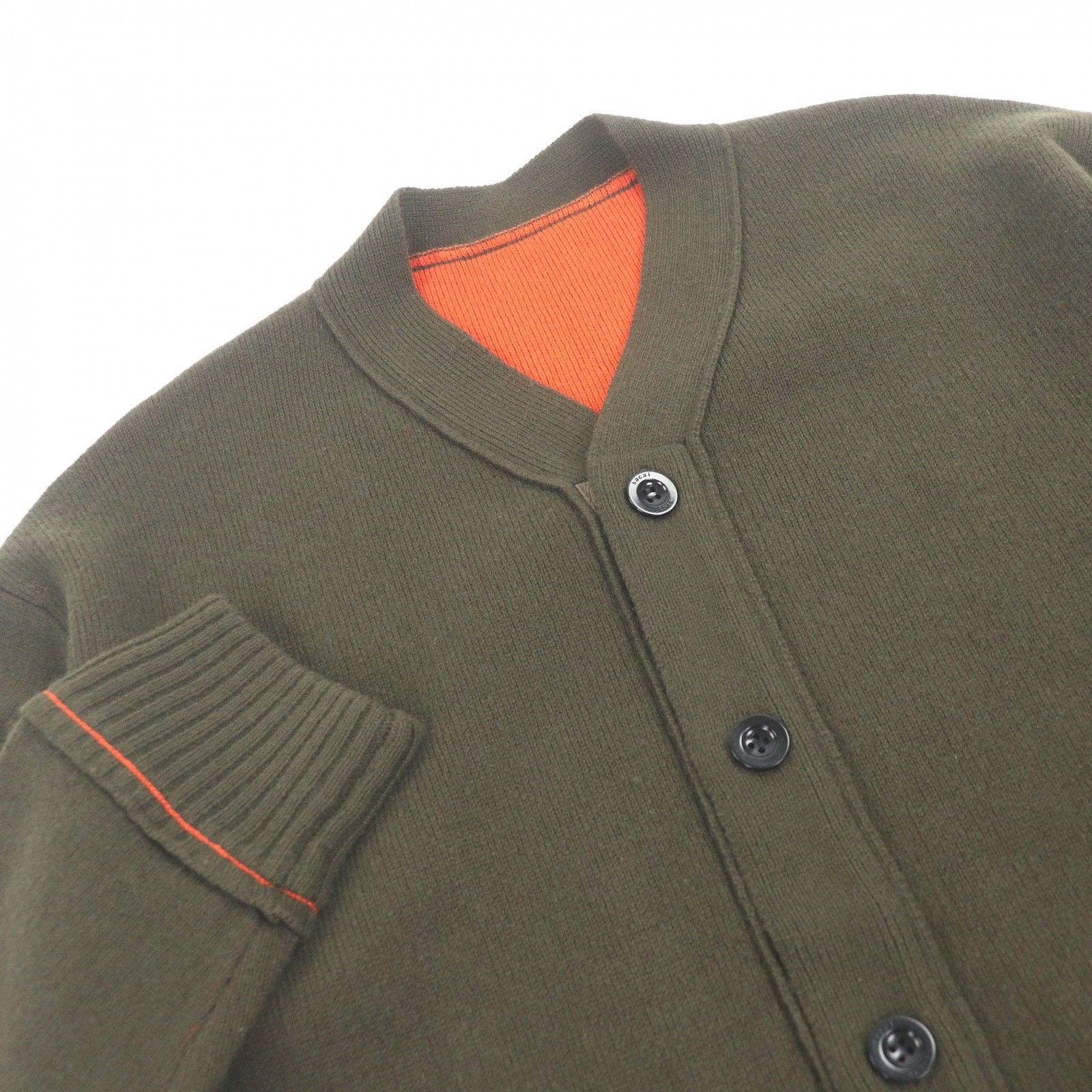 Sacai Sacai Sacai Studs Cashmere Knit Cardigan Textile Tops DUTY FREE for USA Size ONE SIZE - 2 Thumbnail