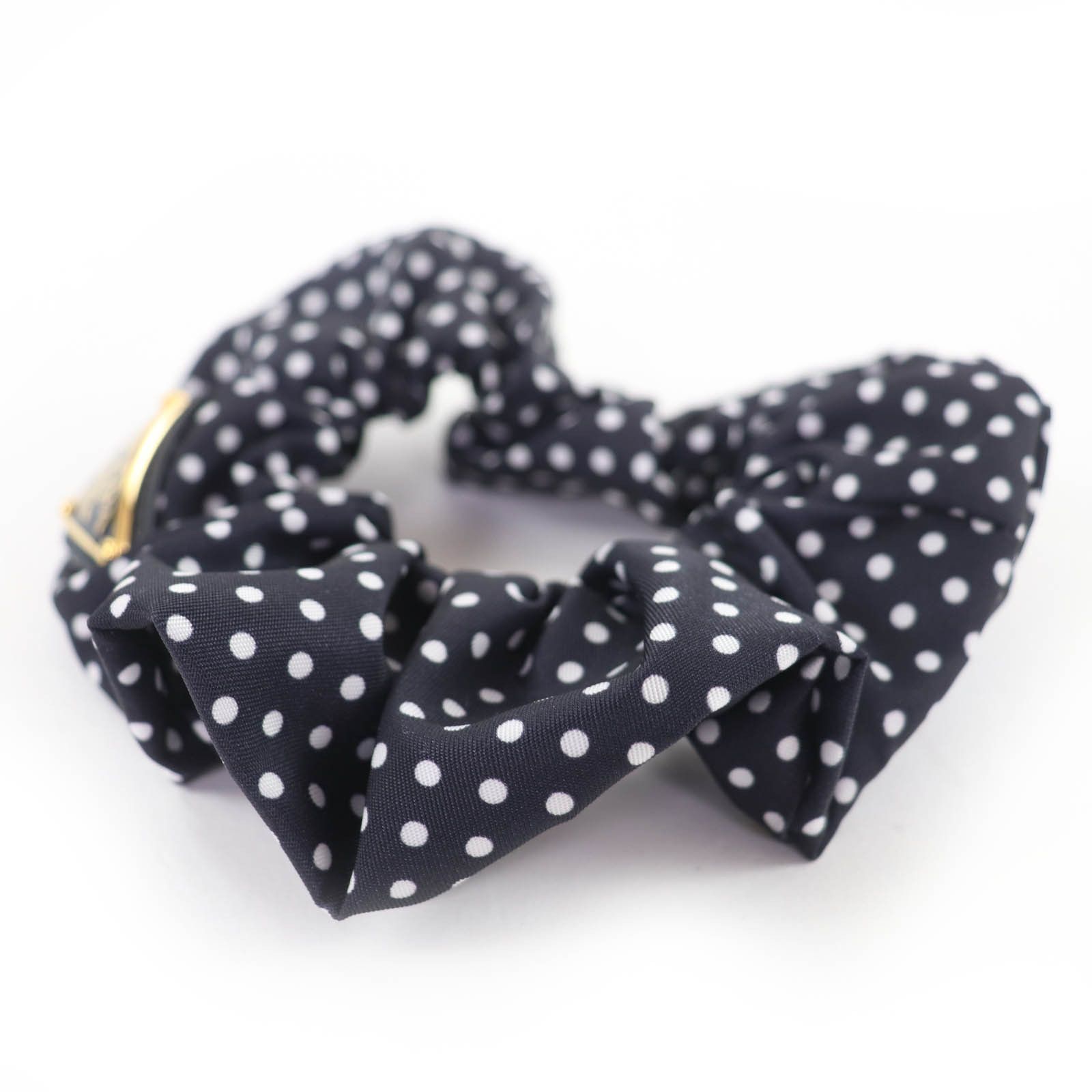 Prada Prada Prada Triangle logo Tessuto Scrunchie Textile Other 1IF015 DUTY FREE for USA Size ONE SIZE - 3 Thumbnail
