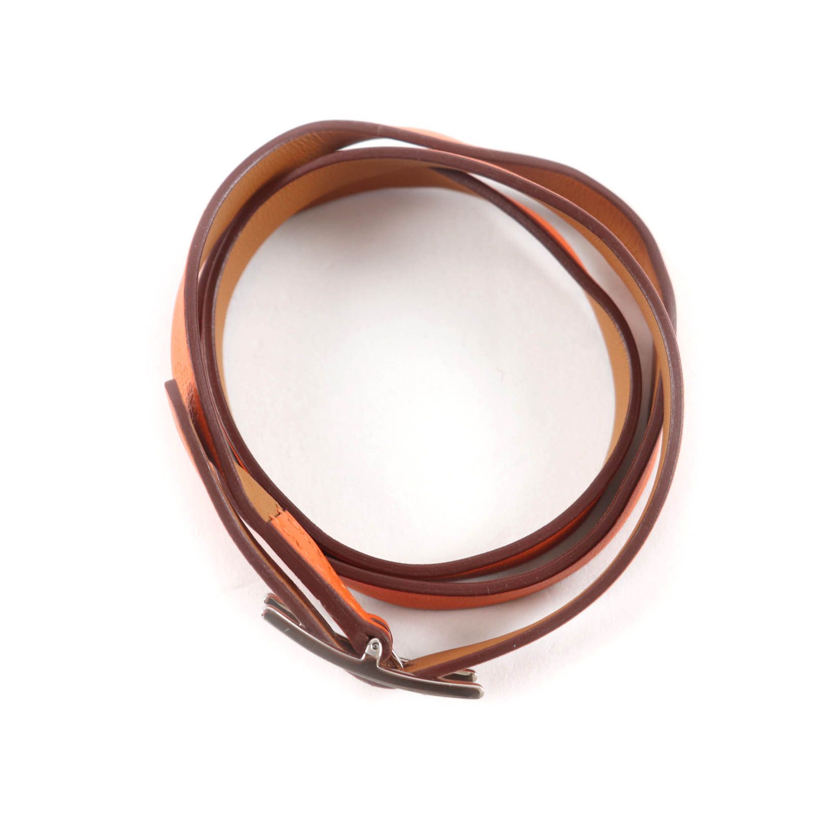 Hermes Hermes Hermes Beapi de Bourtour Leather Bracelet Leather Bracelet Stamp Z (2021) DUTY FREE for USA Size ONE SIZE - 4 Thumbnail
