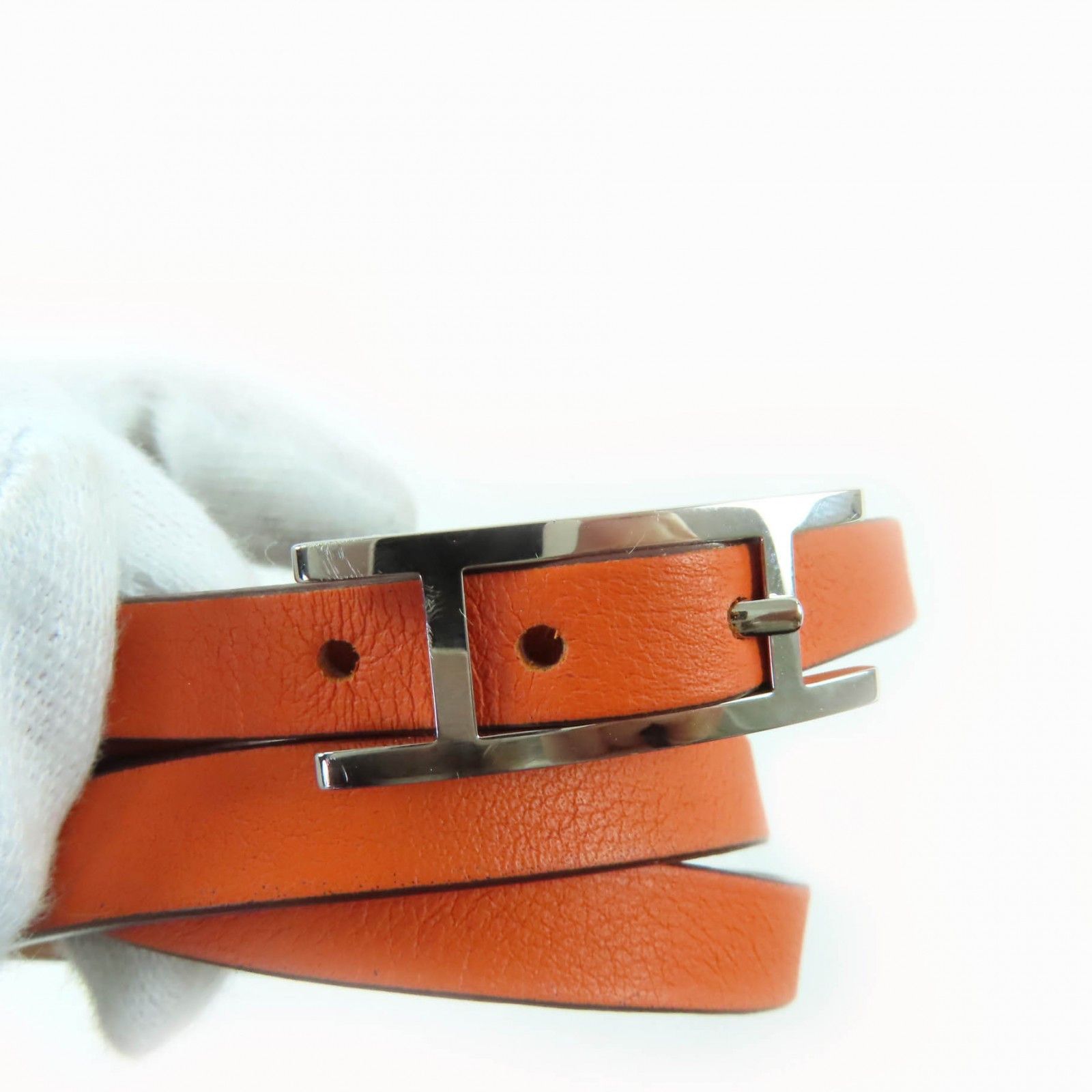Hermes Hermes Hermes Beapi de Bourtour Leather Bracelet Leather Bracelet Stamp Z (2021) DUTY FREE for USA Size ONE SIZE - 7 Thumbnail