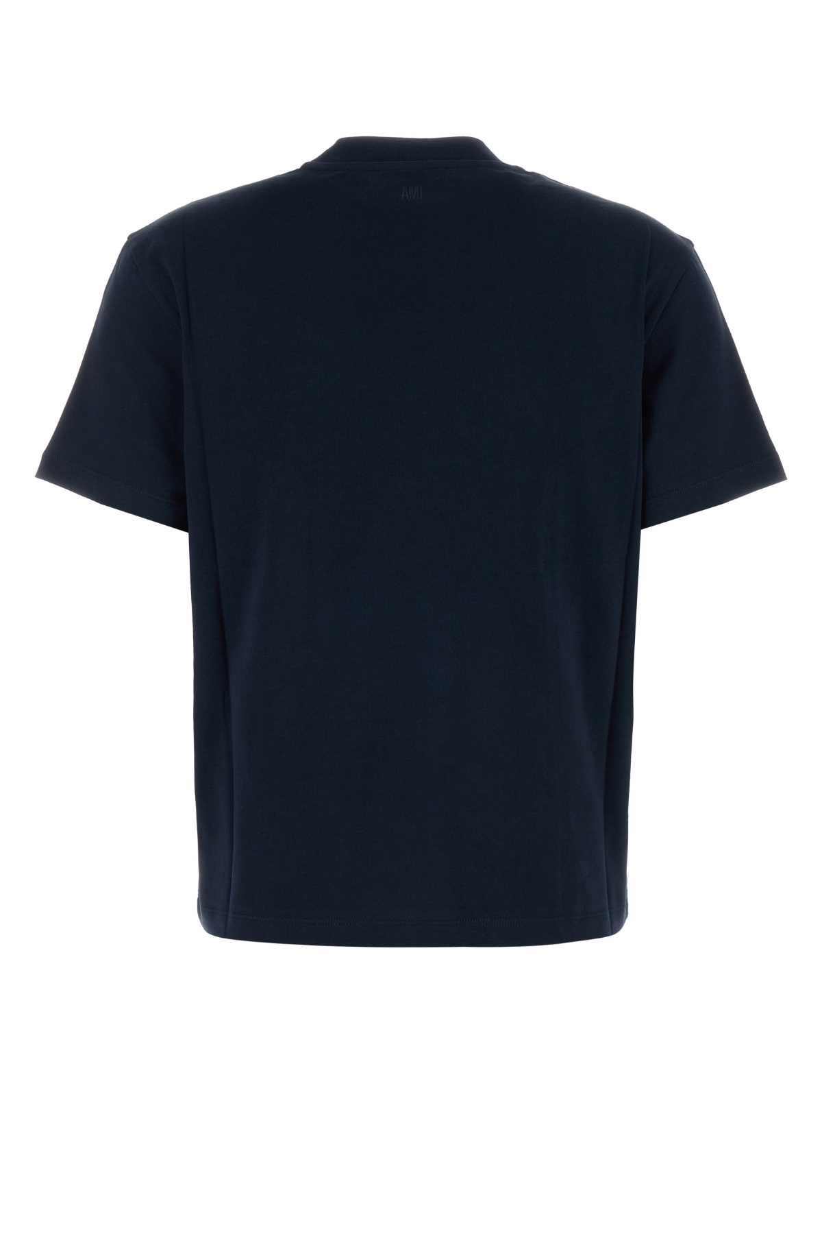 Midnight Blue Cotton T-Shirt