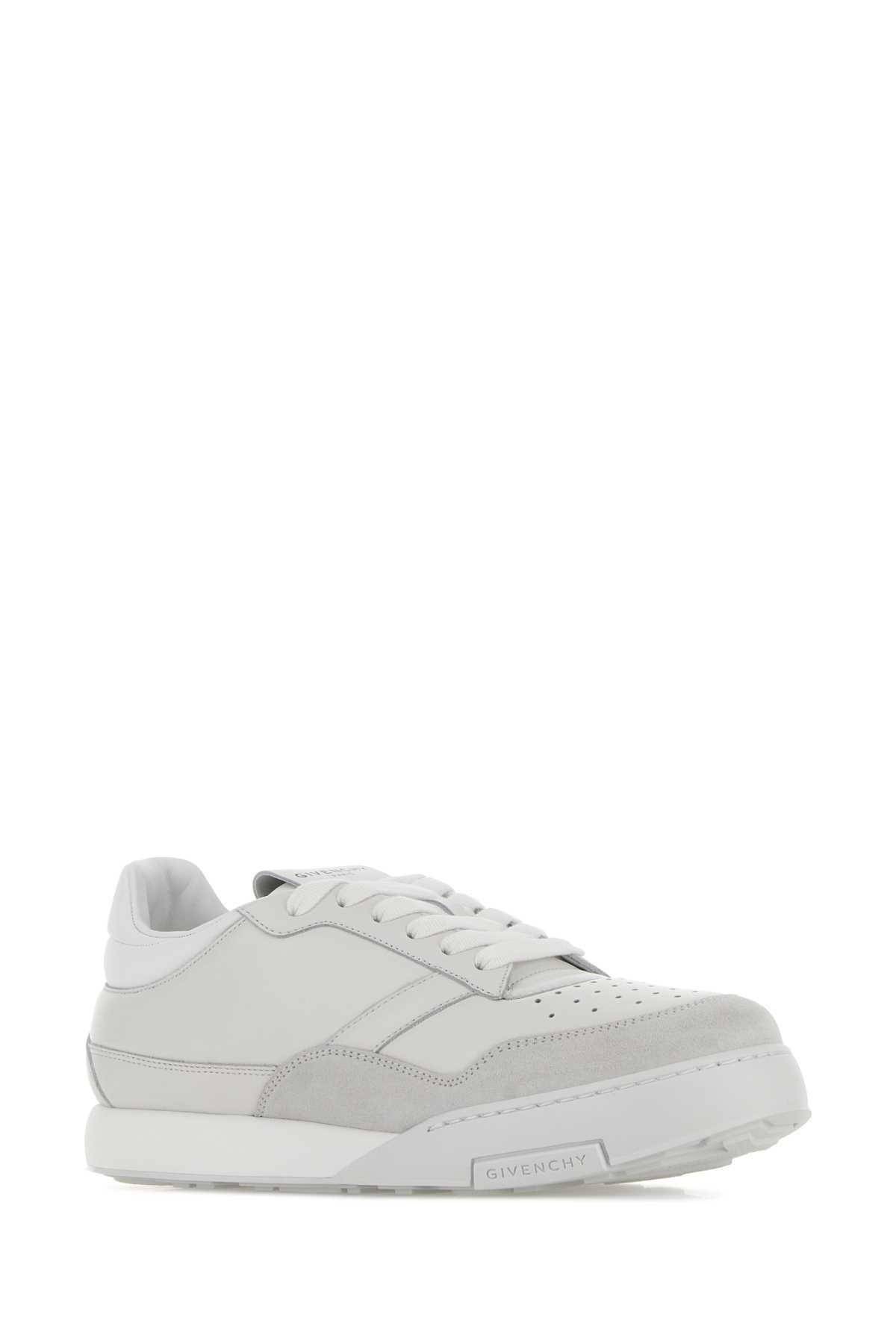 Givenchy White Leather Givenchy Yard Sneakers Size US 9.5 / EU 42-43 - 2 Thumbnail