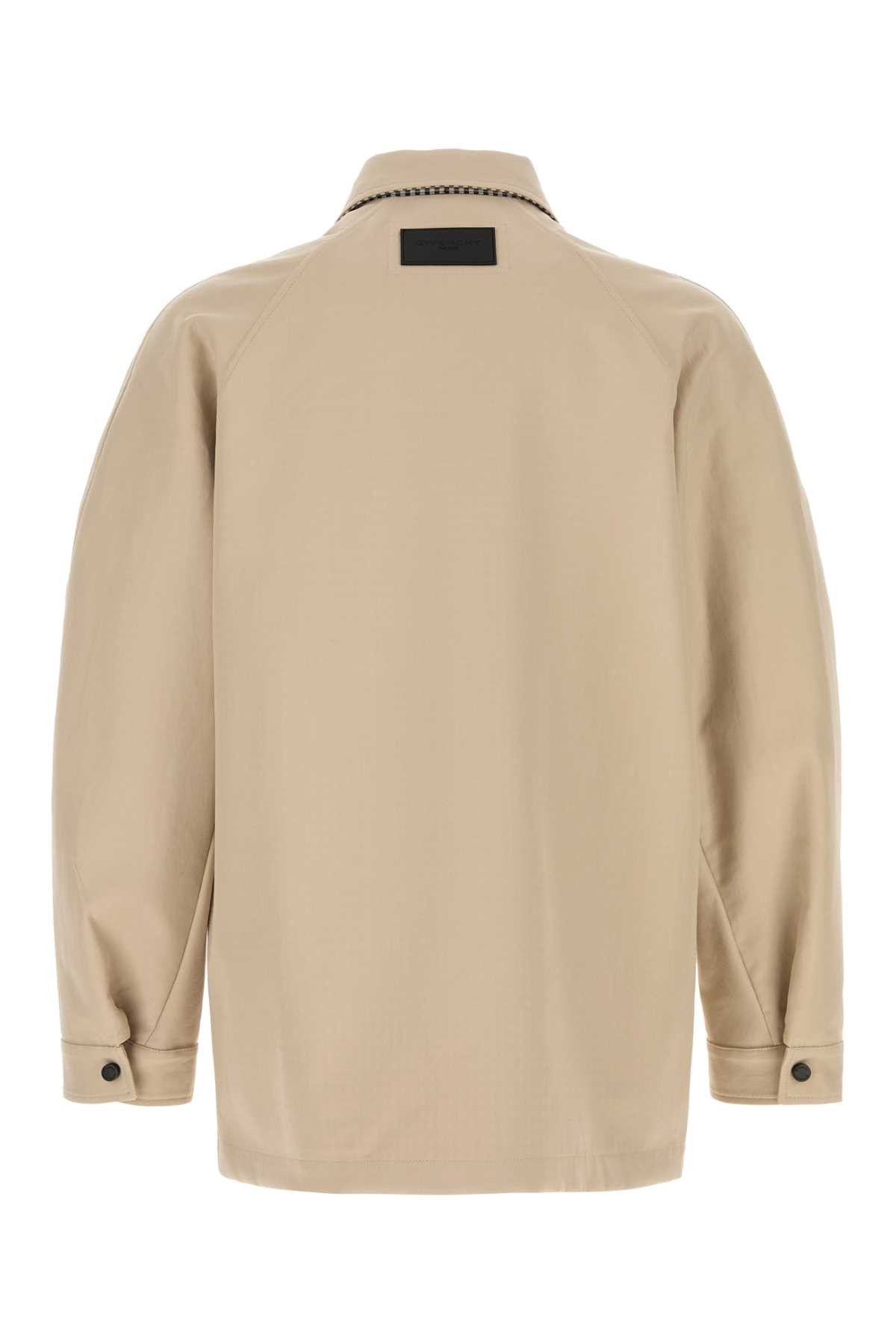 Givenchy Beige Canvas Jacket Size US M / EU 48-50 / 2 - 2 Thumbnail