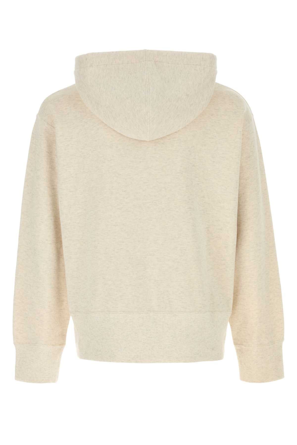 Givenchy Melange Cream Cotton Sweatshirt Size US XL / EU 56 / 4 - 2 Thumbnail