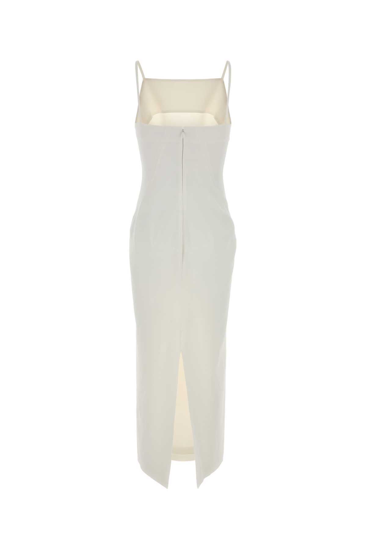 Givenchy White Crepe Caddy Long Dress Size M / US 6-8 / IT 42-44 - 2 Thumbnail