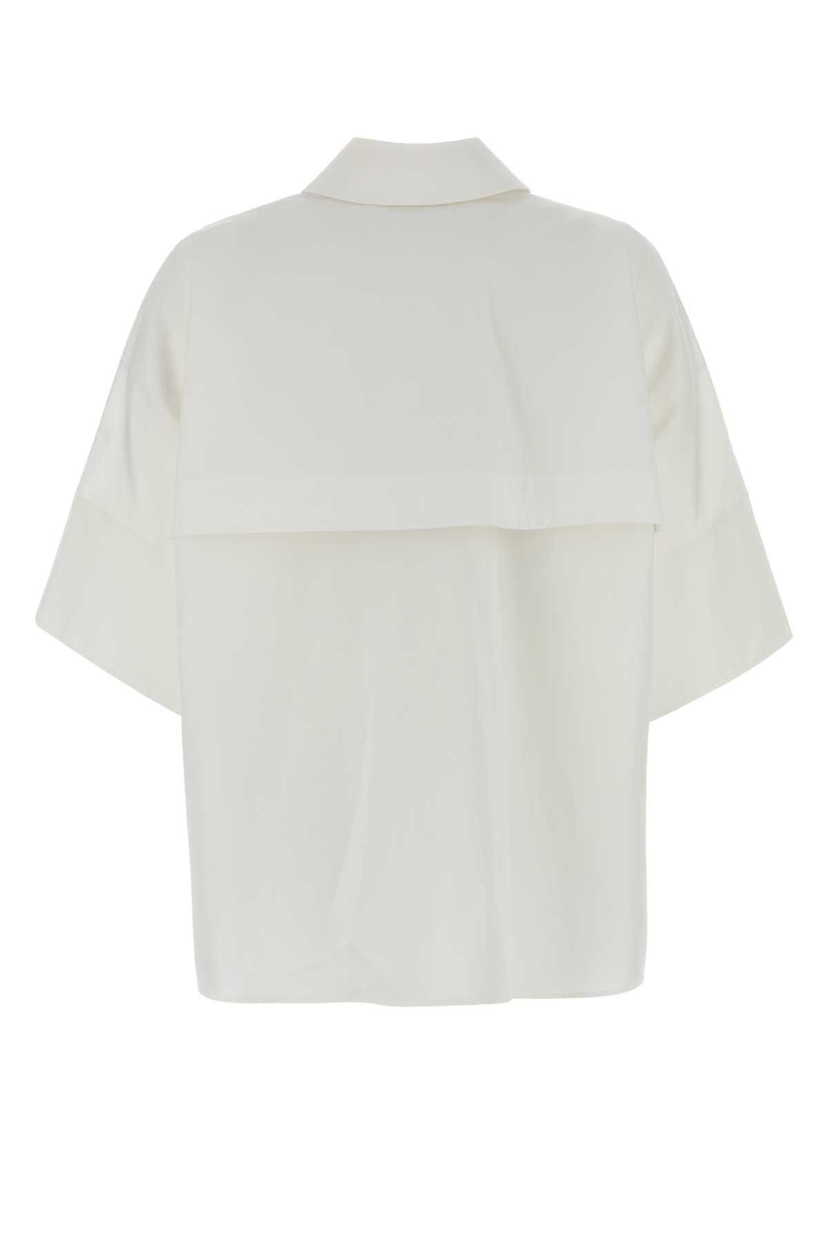 Givenchy White Poplin Shirt Size S / US 4 / IT 40 - 2 Thumbnail