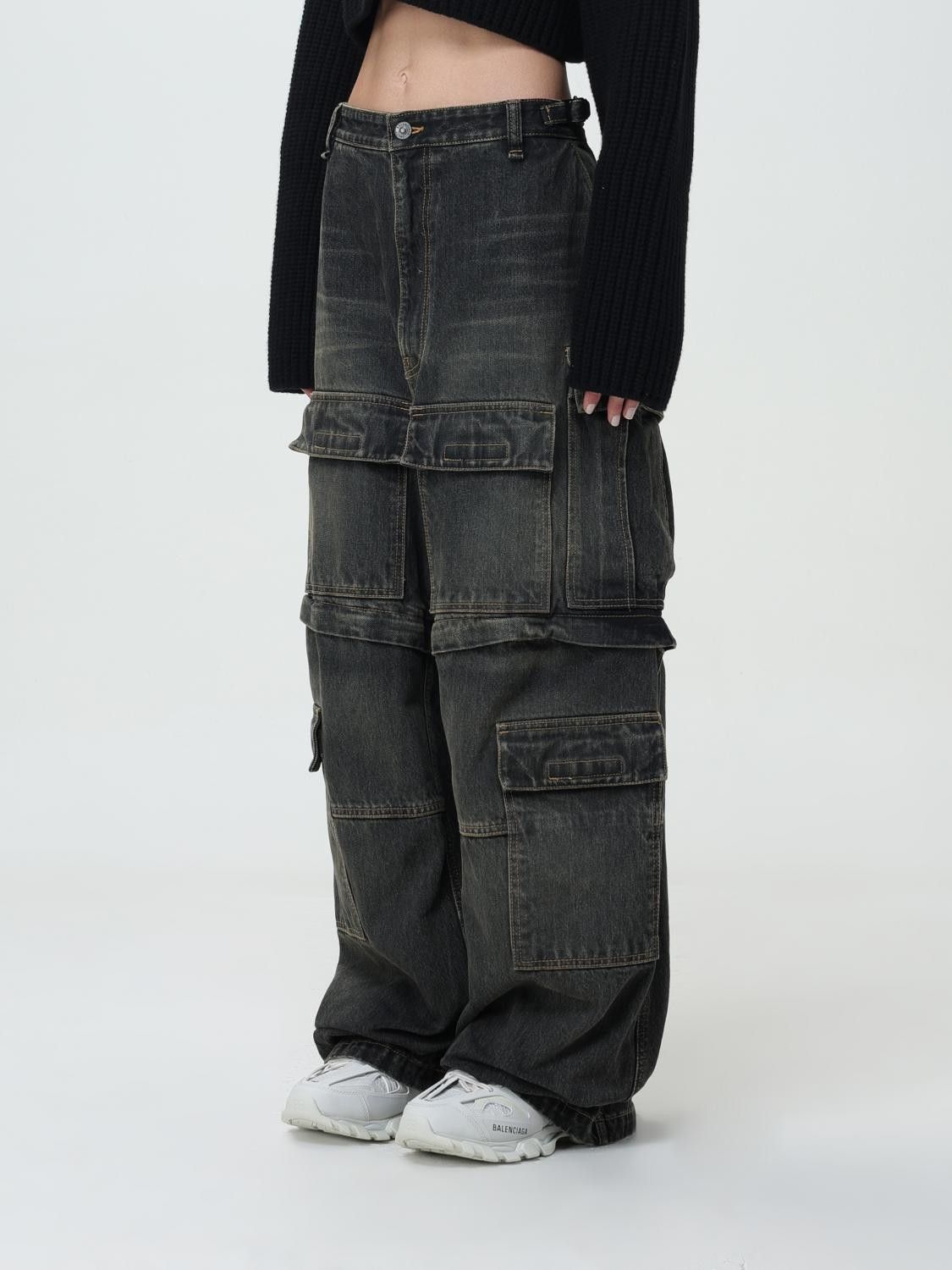 Balenciaga Detachable Cargo Jeans Size US 32 / EU 48 - 3 Thumbnail