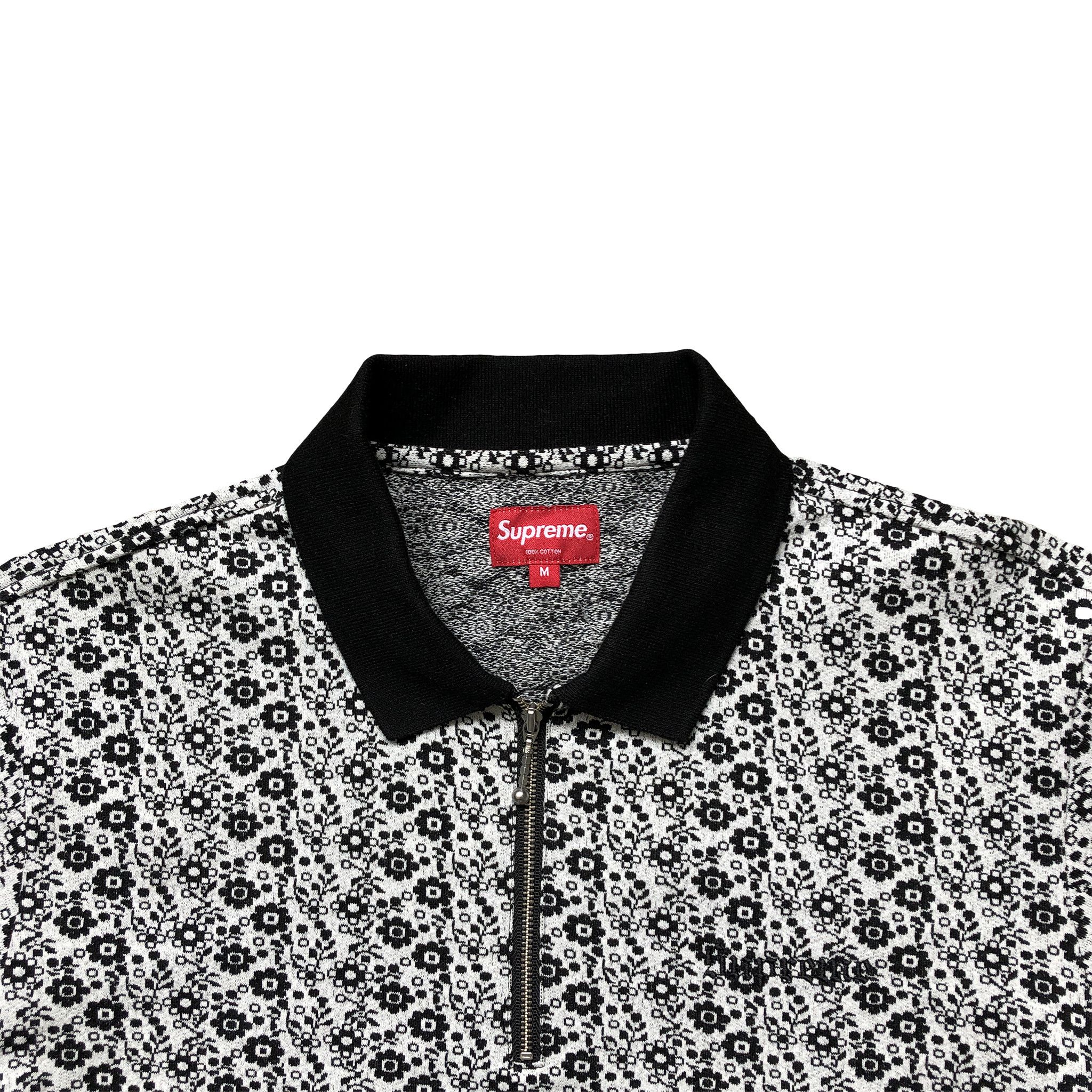 スケートボード Supreme Brushed Floral Polo Longsleeve 0929214649_61546039ebabe__2825