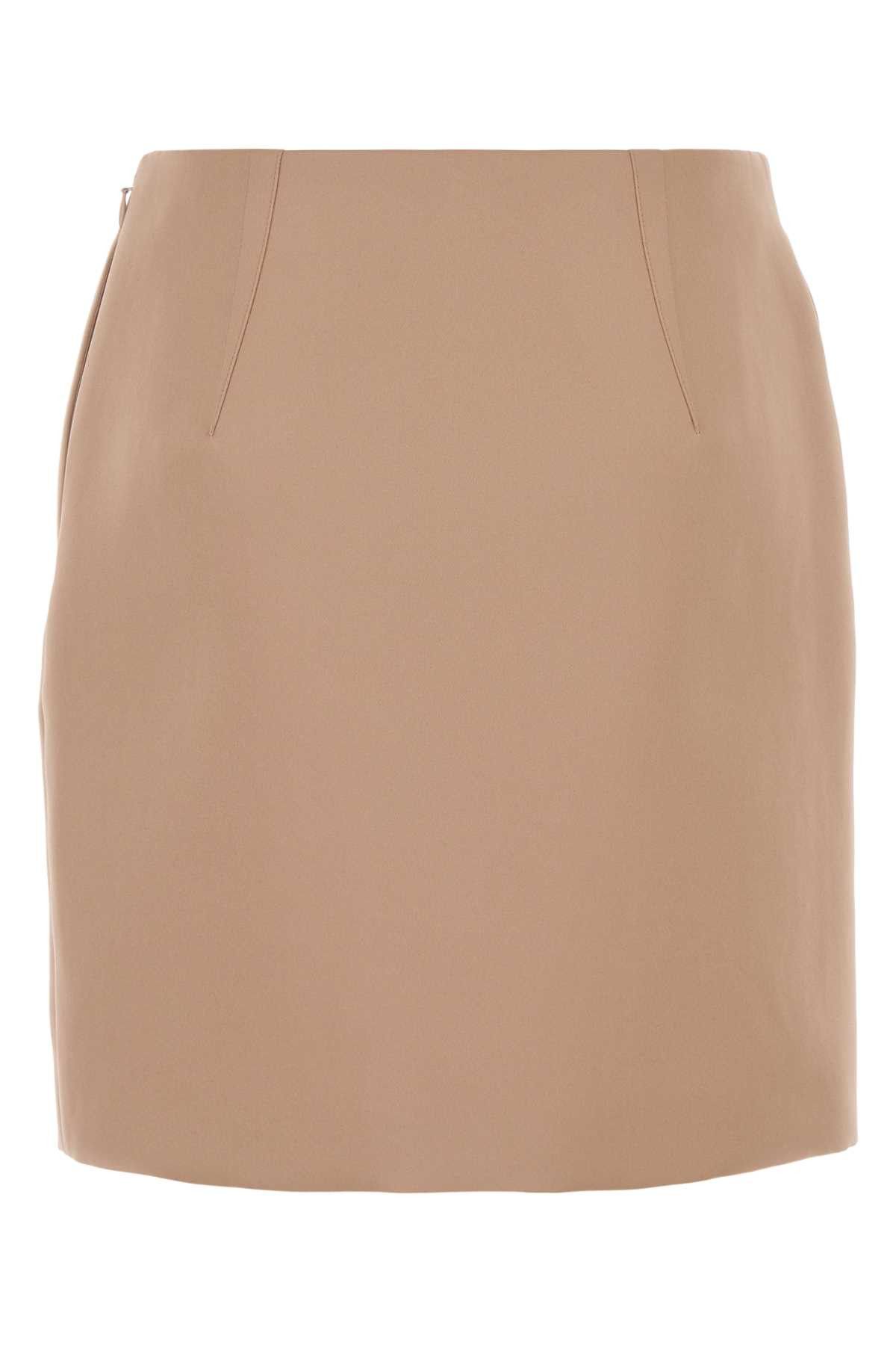 Chloe Powder Pink Satin Mini Skirt Size 27" / US 4 / IT 40 - 2 Thumbnail