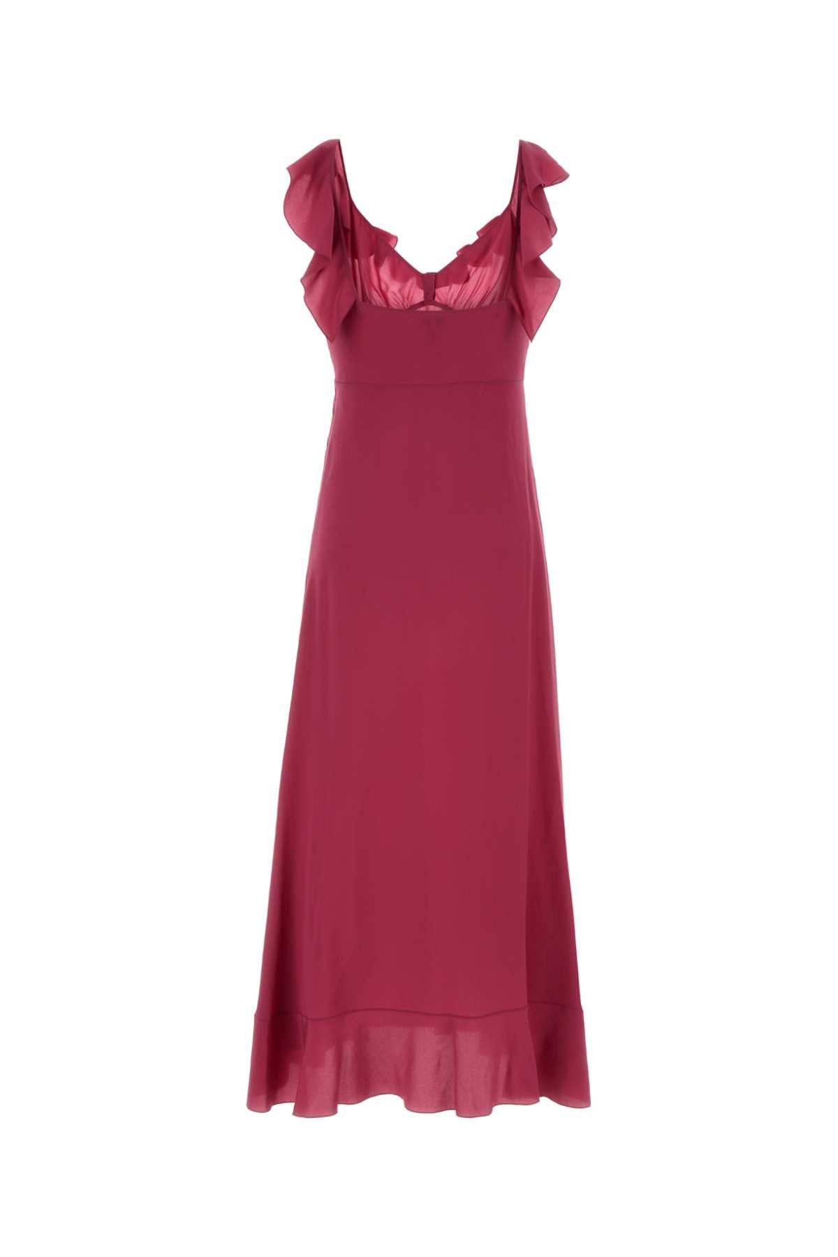 Chloe Tyrian Purple Crepe Dress Size S / US 4 / IT 40 - 2 Thumbnail