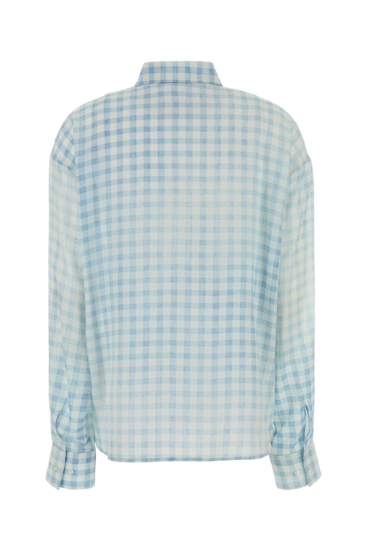 Ermanno Scervino Printed Silk Shirt Size XS / US 0-2 / IT 36-38 - 2 Thumbnail
