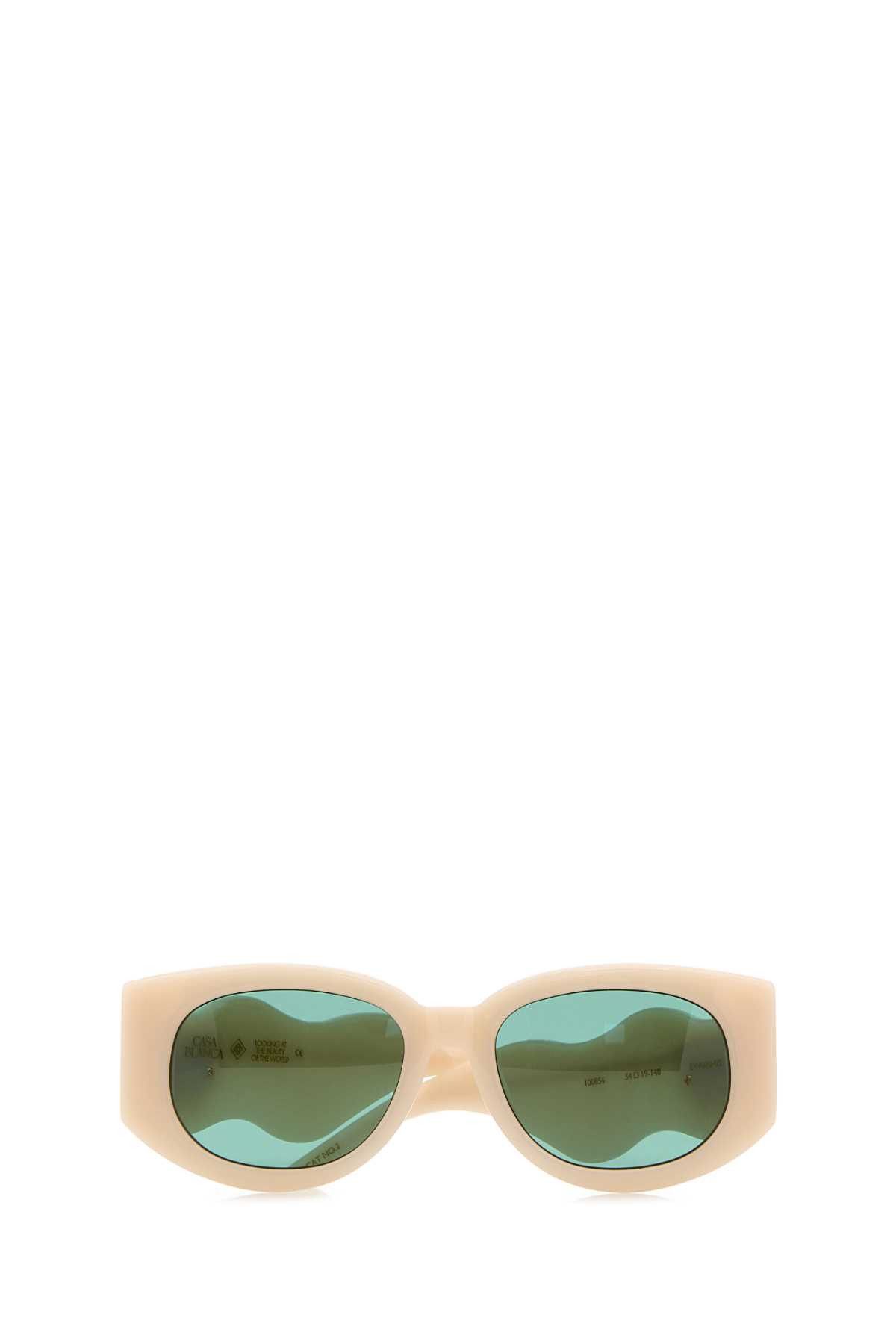 Casablanca Ivory Acetate Sunglasses Size ONE SIZE - 2 Thumbnail