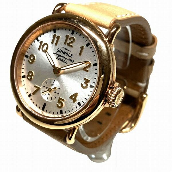 Other Shinola Runwell Stainless Steel Watch Metal Quartz S0200046 DUTY FREE for USA