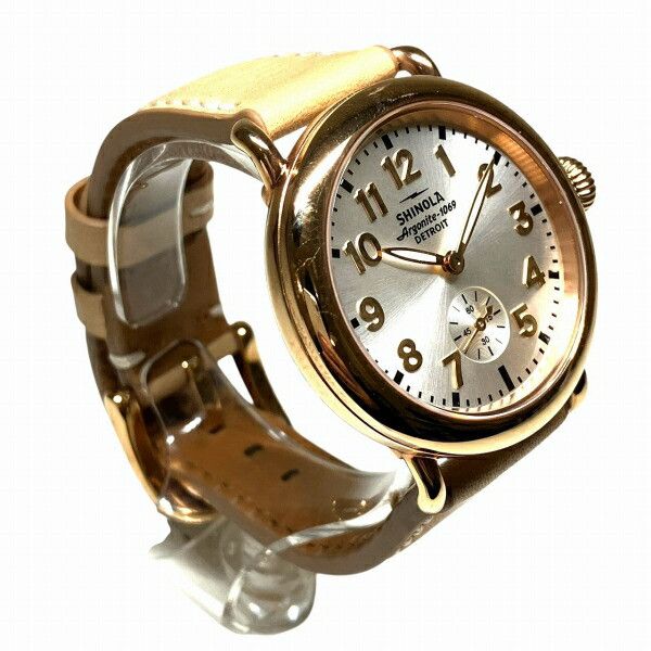 Other Shinola Runwell Stainless Steel Watch Metal Quartz S0200046 DUTY FREE for USA