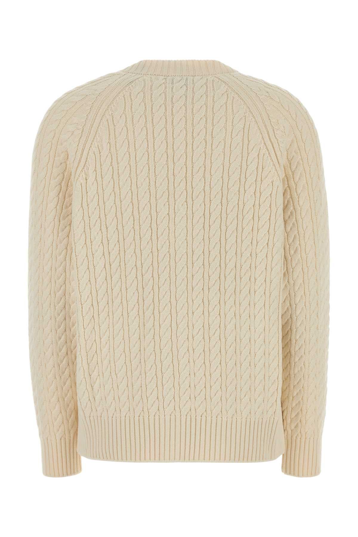 Kenzo Ivory Cotton Blend Cardigan Size XL / US 12-14 / IT 48-50 - 2 Thumbnail