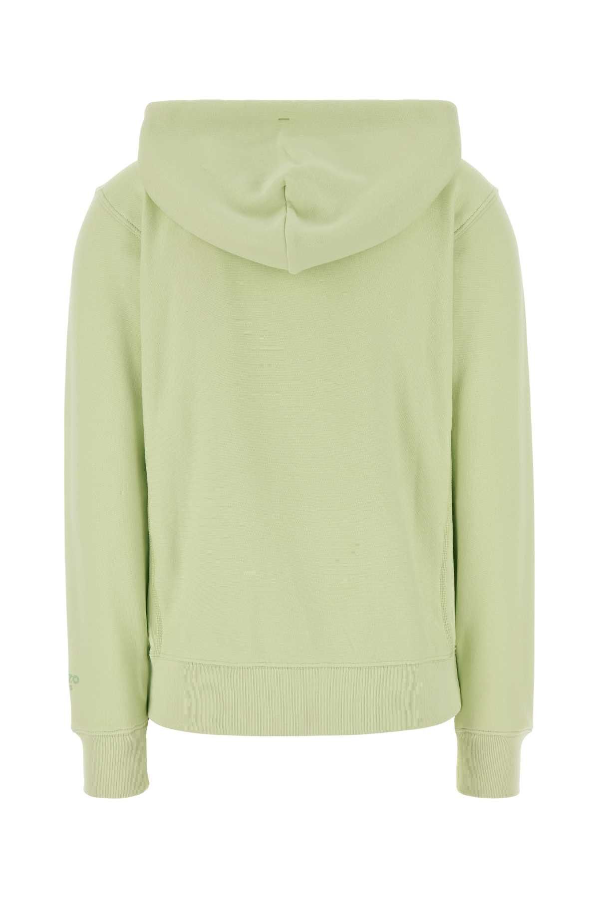 Kenzo Light Green Cotton Sweatshirt Size XS / US 0-2 / IT 36-38 - 2 Thumbnail