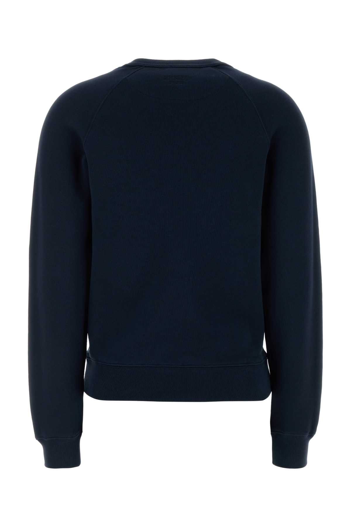 Kenzo Navy Blue Cotton Sweatshirt Size XS / US 0-2 / IT 36-38 - 2 Thumbnail