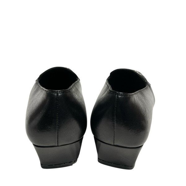 Salvatore Ferragamo Salvatore Ferragamo Salvatore Ferragamo Gancini Chain Leather Pumps Leather Shoes DUTY FREE for USA Size ONE SIZE - 3 Thumbnail