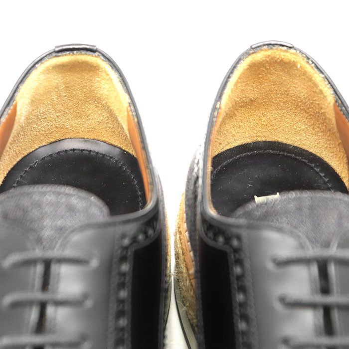Prada Prada Prada 2EG015 Calfskin Cotton Jute Derby Shoes Leather Shoes 2EG015 DUTY FREE for USA Size ONE SIZE - 7 Thumbnail