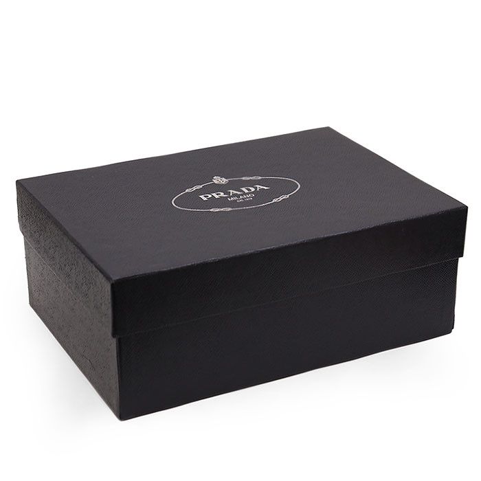 Prada Prada Prada 2EG015 Calfskin Cotton Jute Derby Shoes Leather Shoes 2EG015 DUTY FREE for USA Size ONE SIZE - 11 Thumbnail