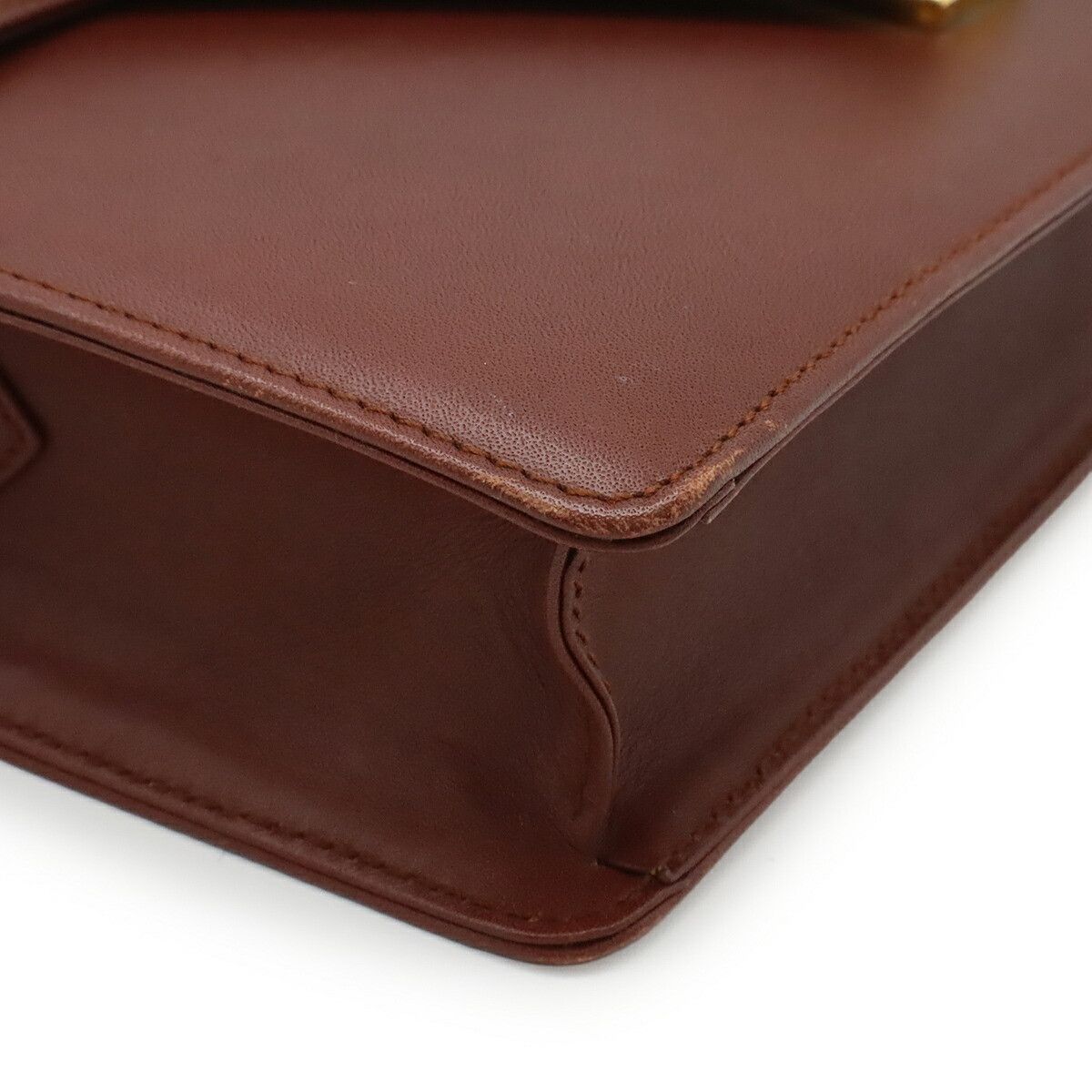Cartier Cartier Cartier Must Line Leather Shoulder Bag Leather Crossbody Bag DUTY FREE for USA Size ONE SIZE - 3 Thumbnail
