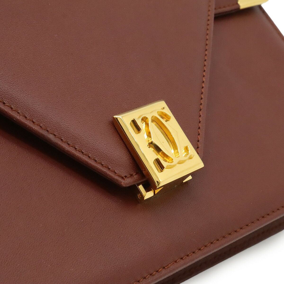 Cartier Cartier Cartier Must Line Leather Shoulder Bag Leather Crossbody Bag DUTY FREE for USA Size ONE SIZE - 9 Thumbnail