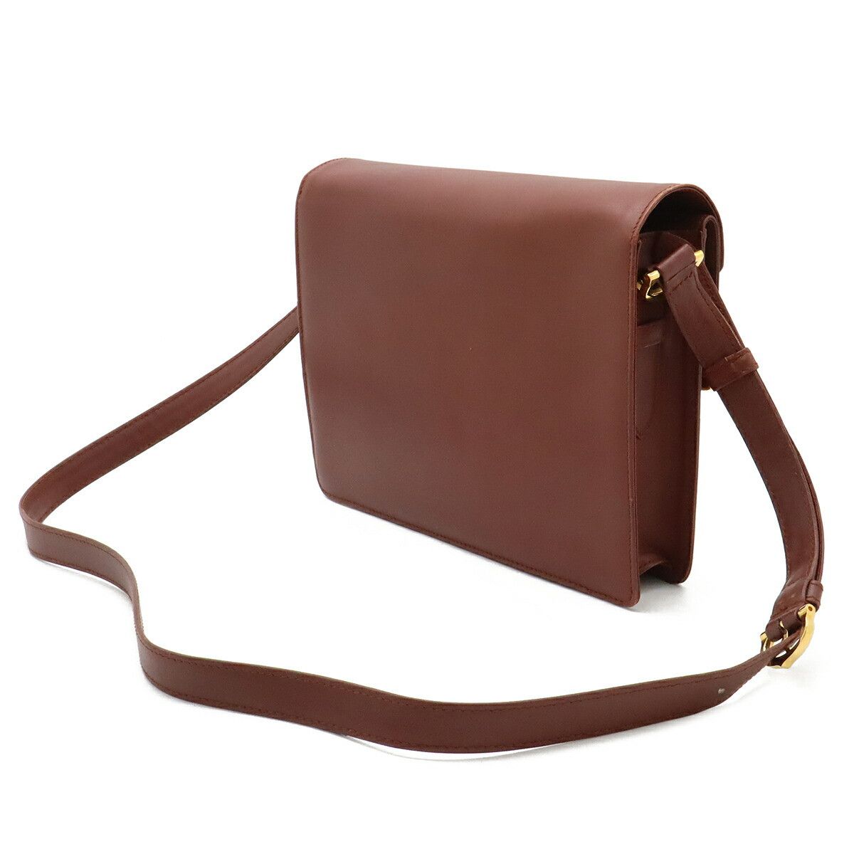 Cartier Cartier Cartier Must Line Leather Shoulder Bag Leather Crossbody Bag DUTY FREE for USA Size ONE SIZE - 2 Thumbnail