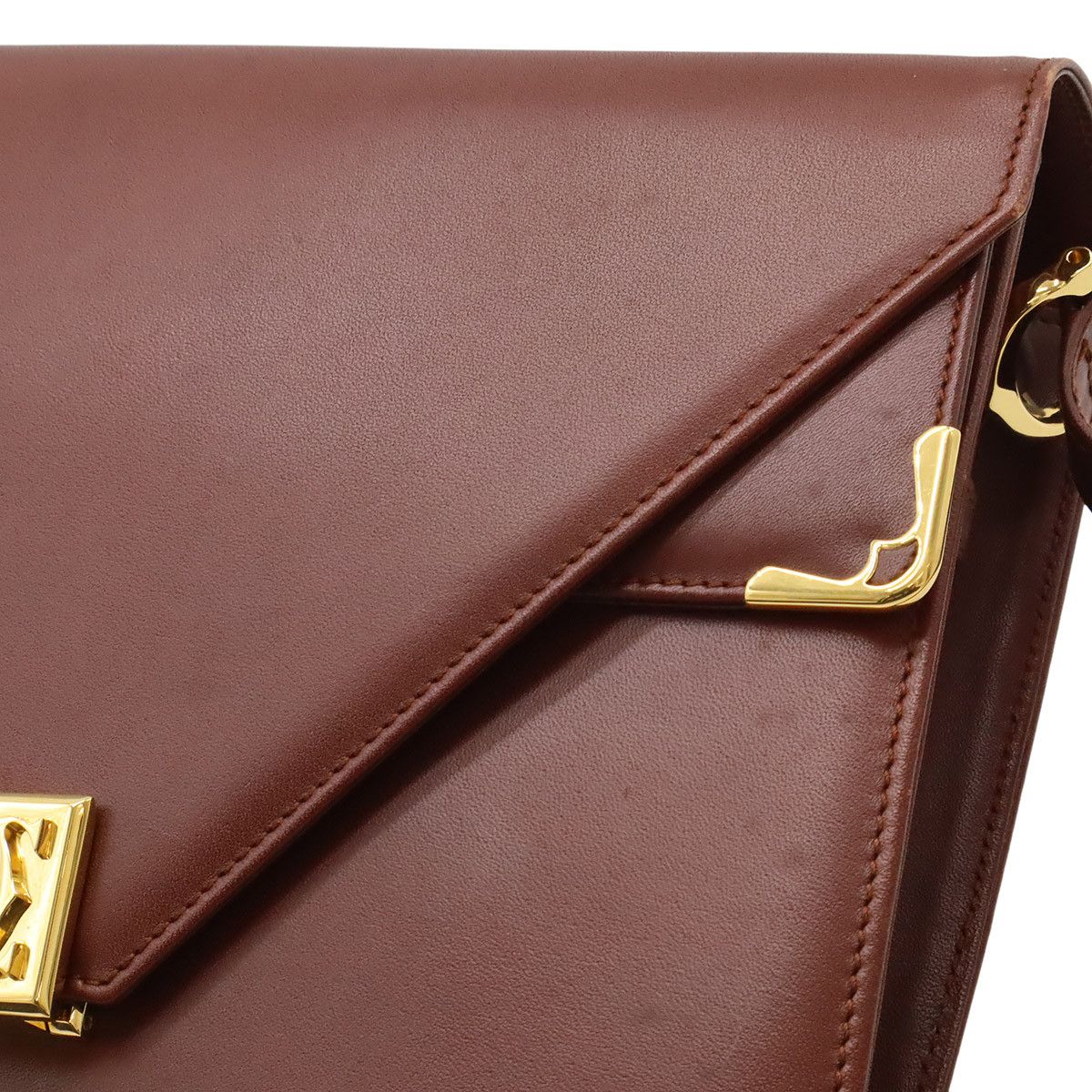 Cartier Cartier Cartier Must Line Leather Shoulder Bag Leather Crossbody Bag DUTY FREE for USA Size ONE SIZE - 8 Thumbnail