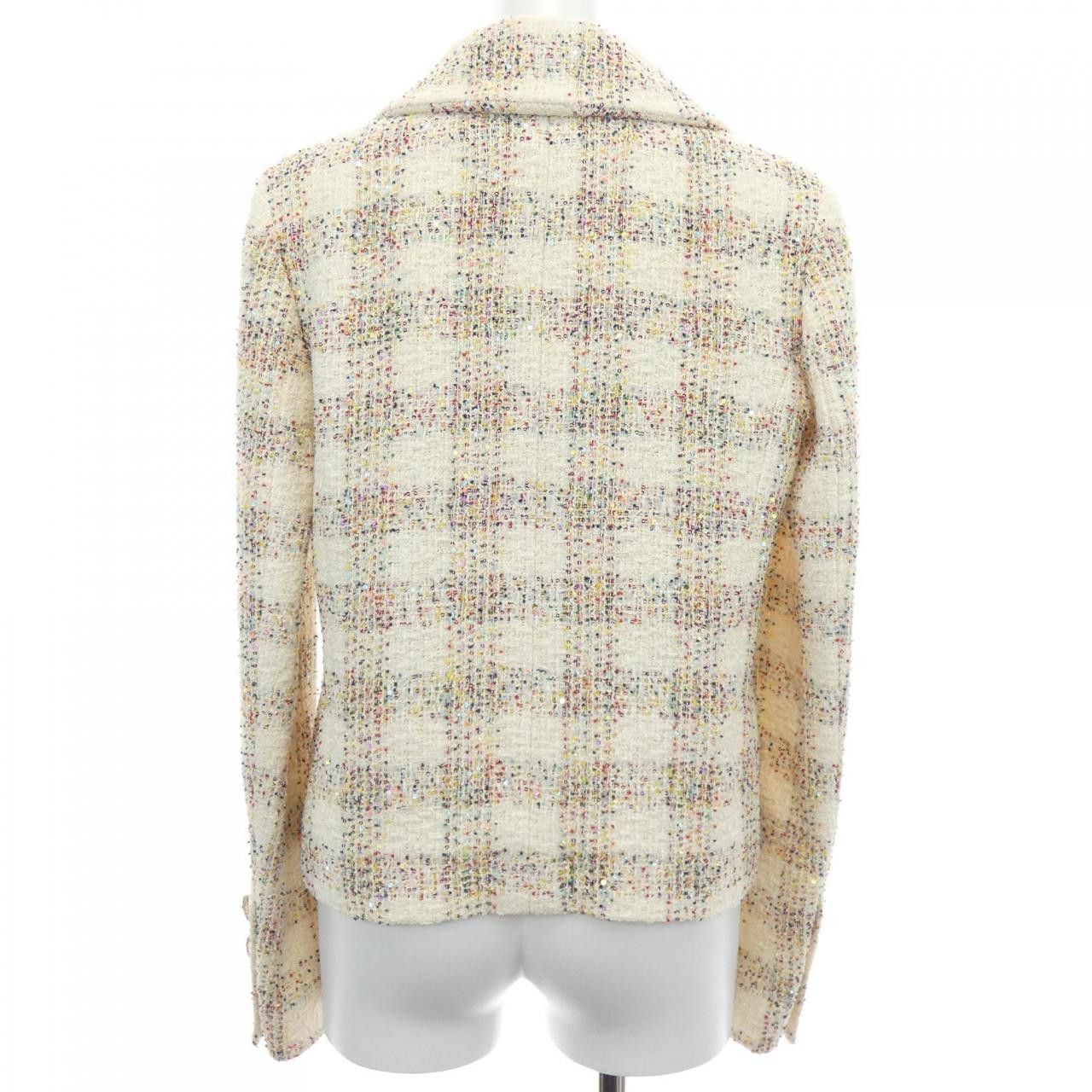 Chanel Chanel Chanel LOOK14 Unknown Material Jacket Textile Outerwear P77288V68882 DUTY FREE for USA Size ONE SIZE - 2 Thumbnail