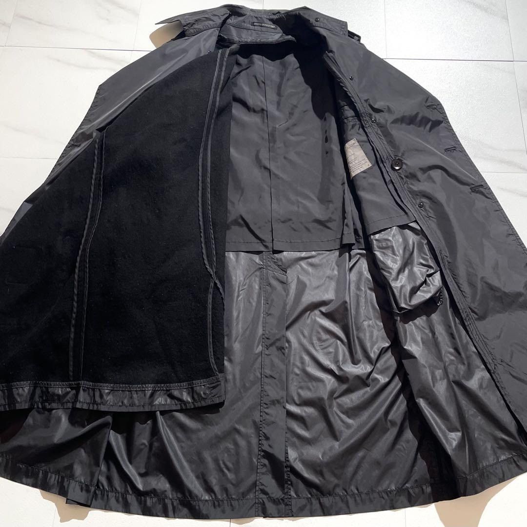 Yohji Yamamoto Yohji Yamamoto POUR HOMME Coat 02SS Black Size L Size US L / EU 52-54 / 3 - 6 Thumbnail