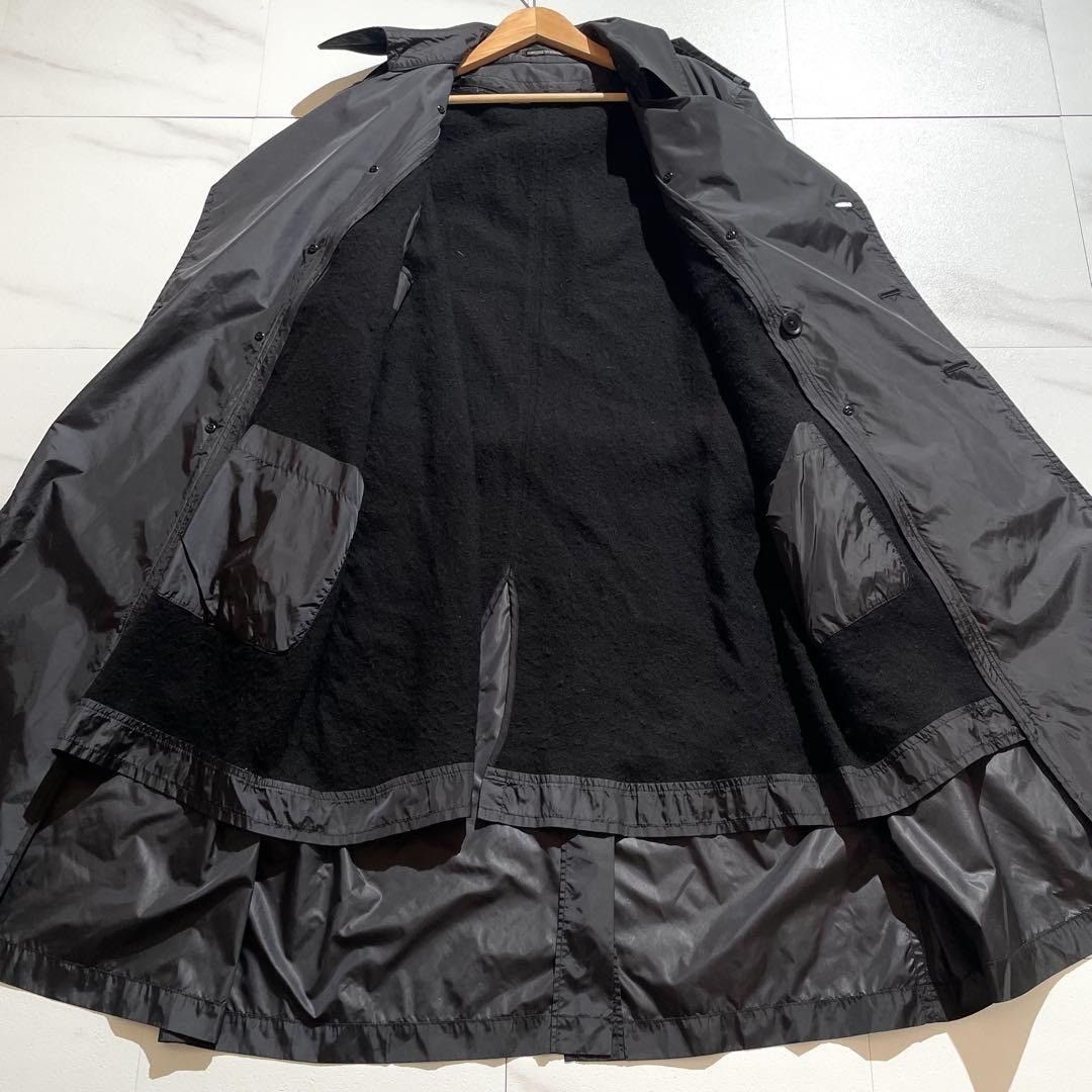 Yohji Yamamoto Yohji Yamamoto POUR HOMME Coat 02SS Black Size L Size US L / EU 52-54 / 3 - 4 Thumbnail