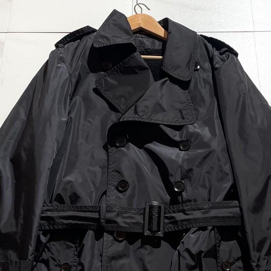 Yohji Yamamoto Yohji Yamamoto POUR HOMME Coat 02SS Black Size L Size US L / EU 52-54 / 3 - 7 Thumbnail
