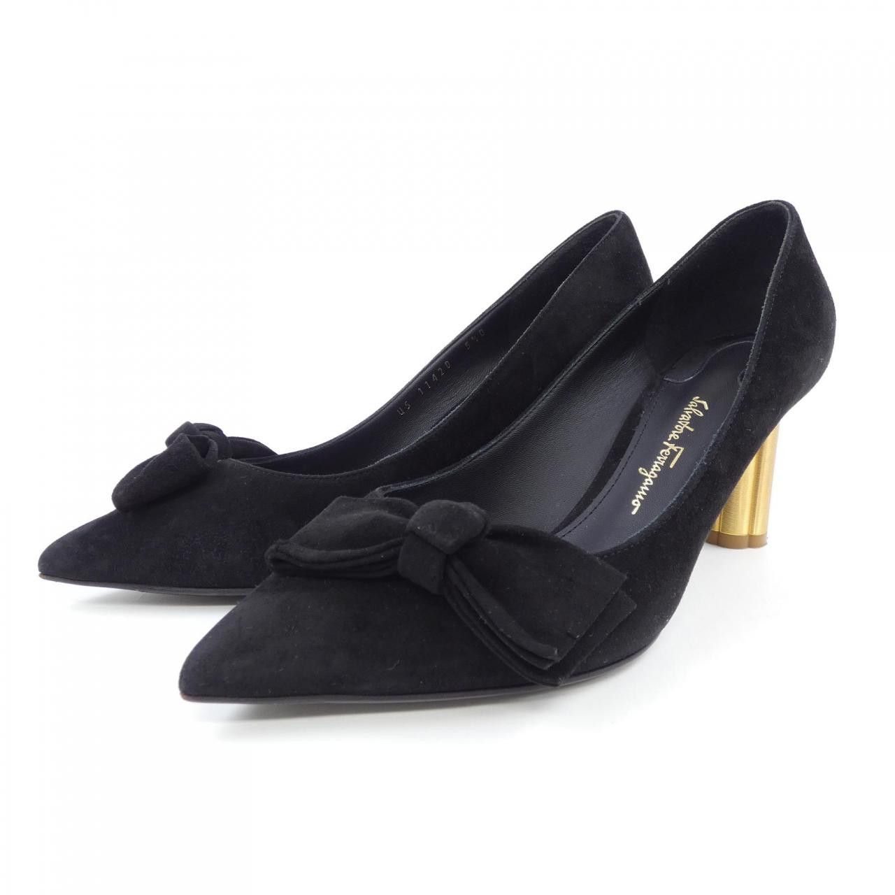 Salvatore Ferragamo Salvatore Ferragamo Salvatore Ferragamo 11420 Pumps Leather Shoes 11420 DUTY FREE for USA Size ONE SIZE - 3 Thumbnail