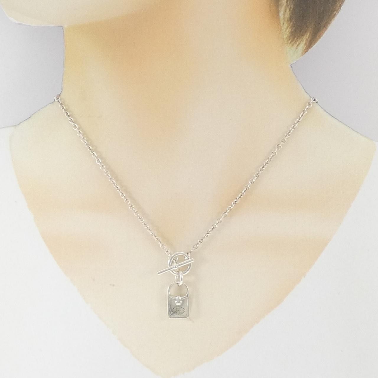 Hermes Hermes Hermès Evelyne 925 Silver Necklace Precious Metal Necklace DUTY FREE for USA Size ONE SIZE - 6 Thumbnail