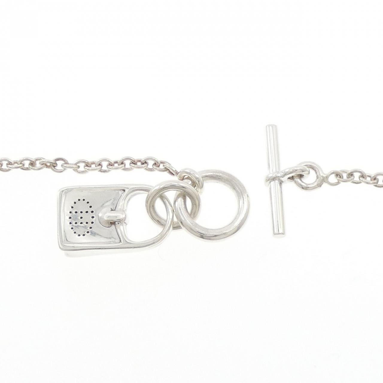 Hermes Hermes Hermès Evelyne 925 Silver Necklace Precious Metal Necklace DUTY FREE for USA Size ONE SIZE - 5 Thumbnail