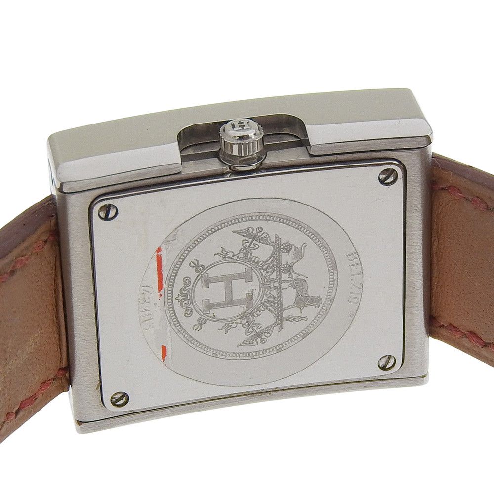 Hermes Hermes Hermès Belt BE1.210 Stainless Steel Watch Metal Quartz BE1.210 DUTY FREE for USA Size ONE SIZE - 5 Thumbnail