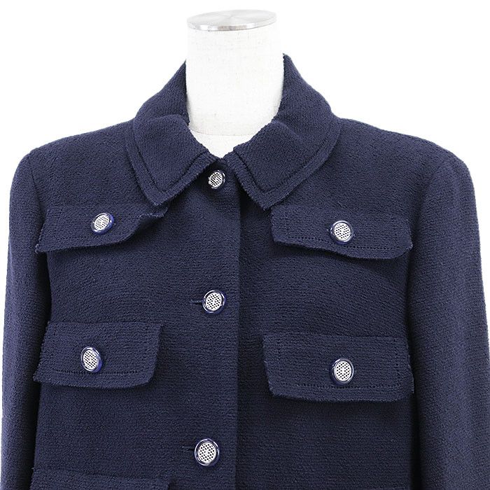 Chanel Chanel Chanel 20C P62626 Cotton Tweed Jacket Textile Outerwear P62626 DUTY FREE for USA Size ONE SIZE - 2 Thumbnail